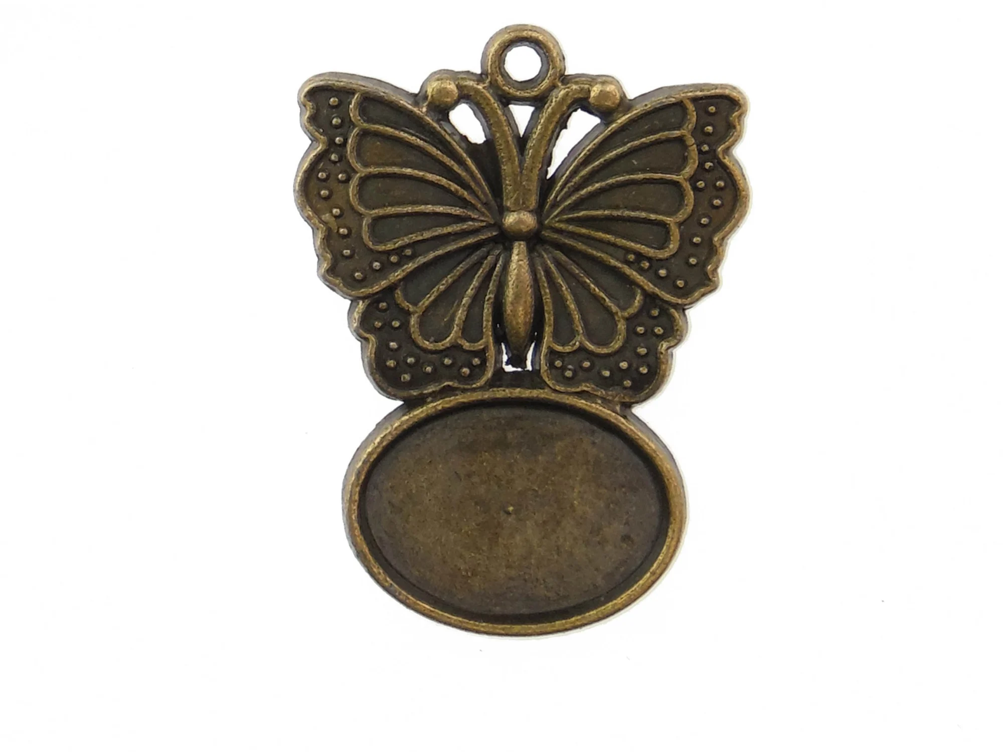 Baza cabochon. Interior platou: 14x10mm
