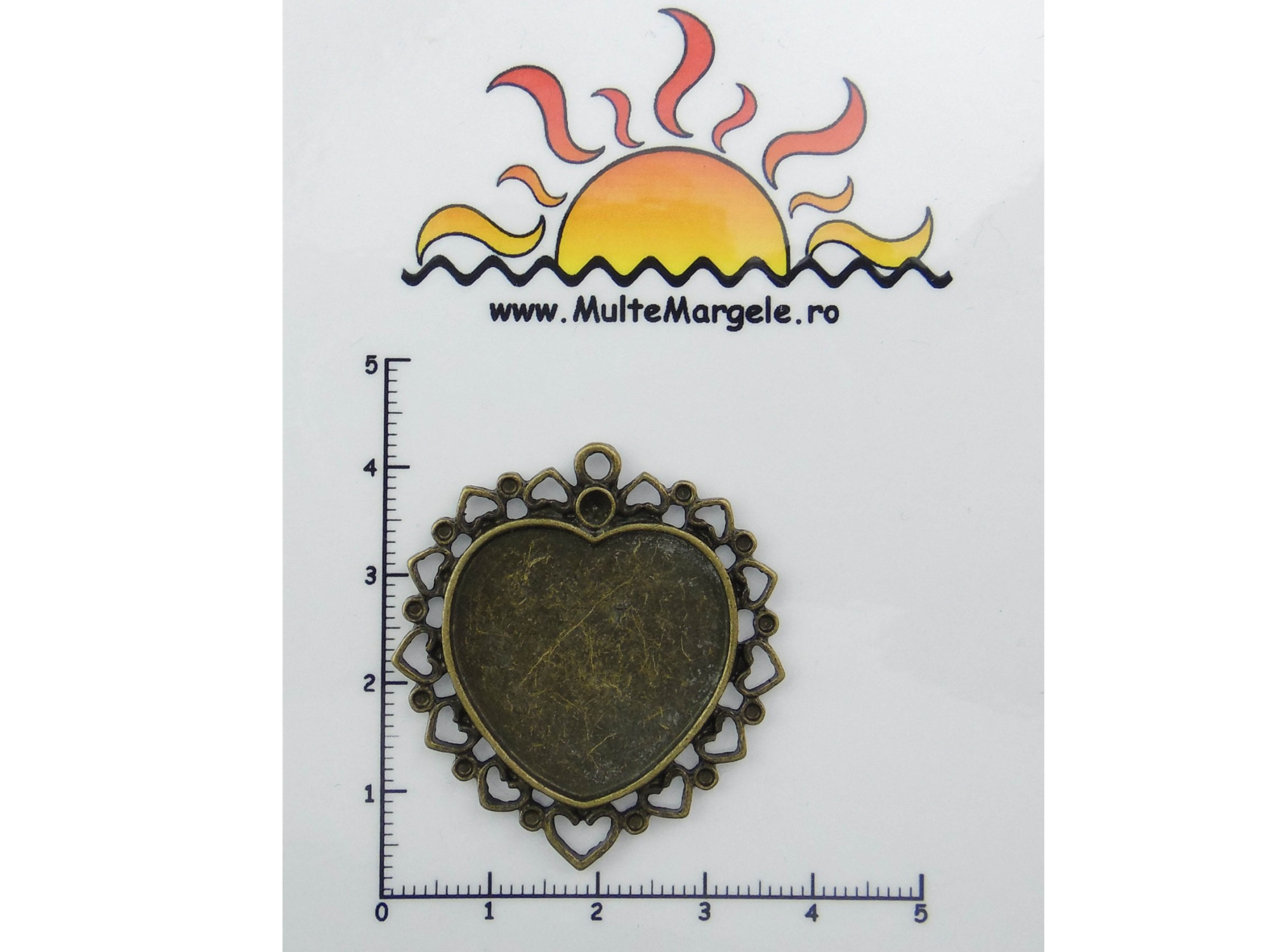 Baza cabochon. Interior platou: 24x22mm