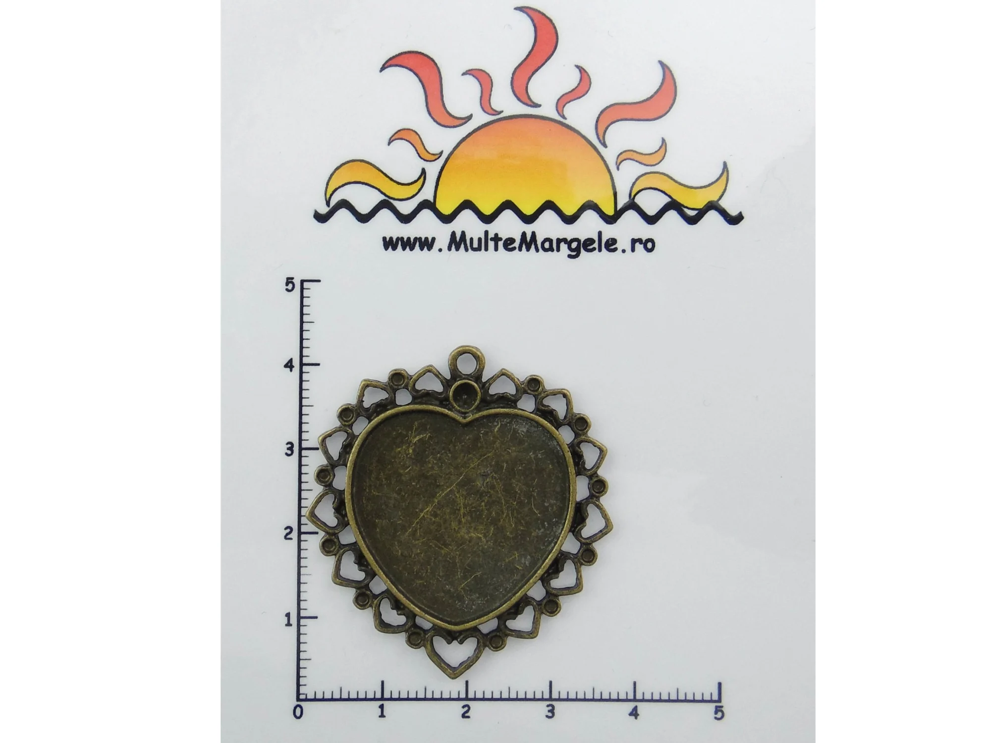 Baza cabochon. Interior platou: 24x22mm