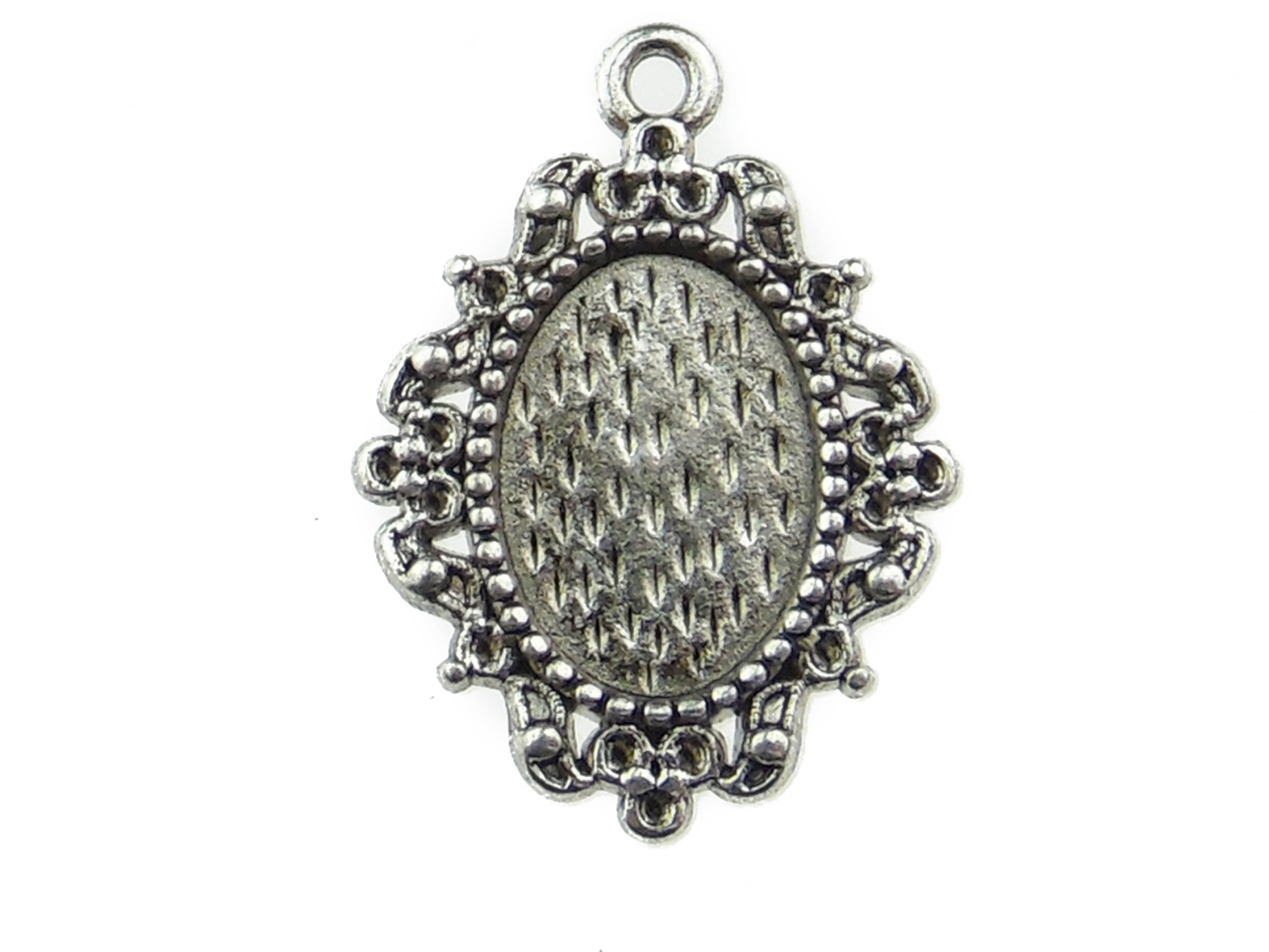 Baza cabochon. Interior platou: 14x10mm