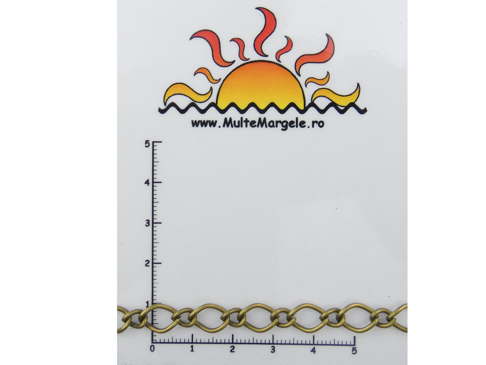Lant Bronz din zale (49cm)