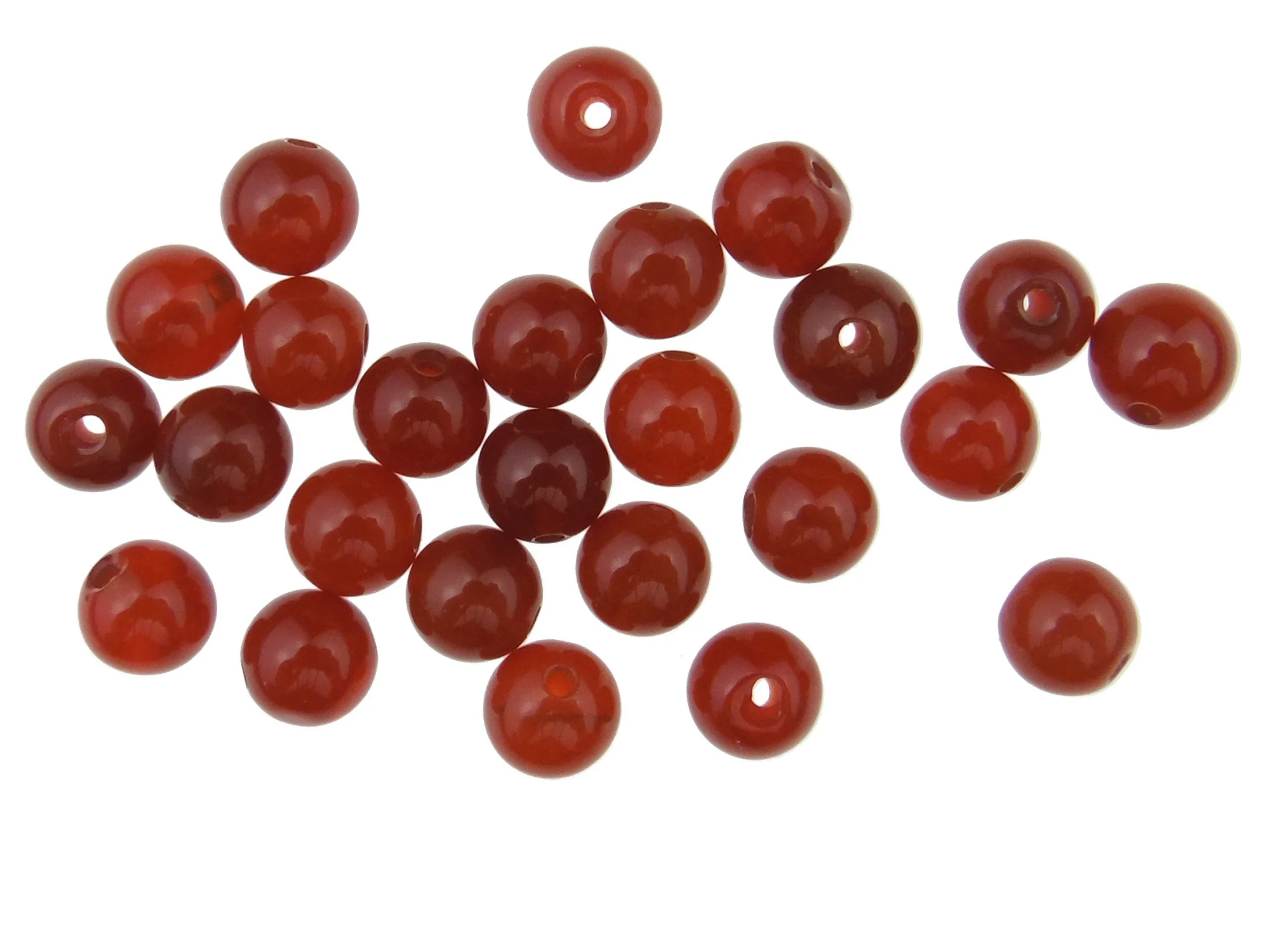 Carnelian Natural. Diametru: 6mm