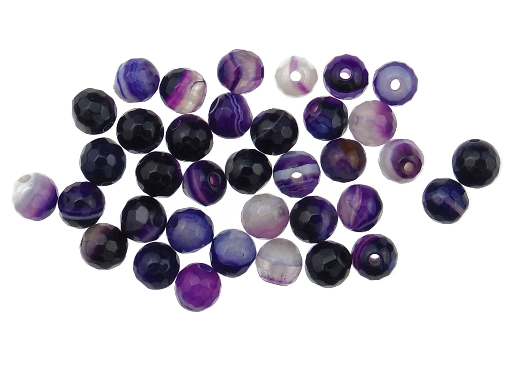 Agat Natural. Diametru: 6mm