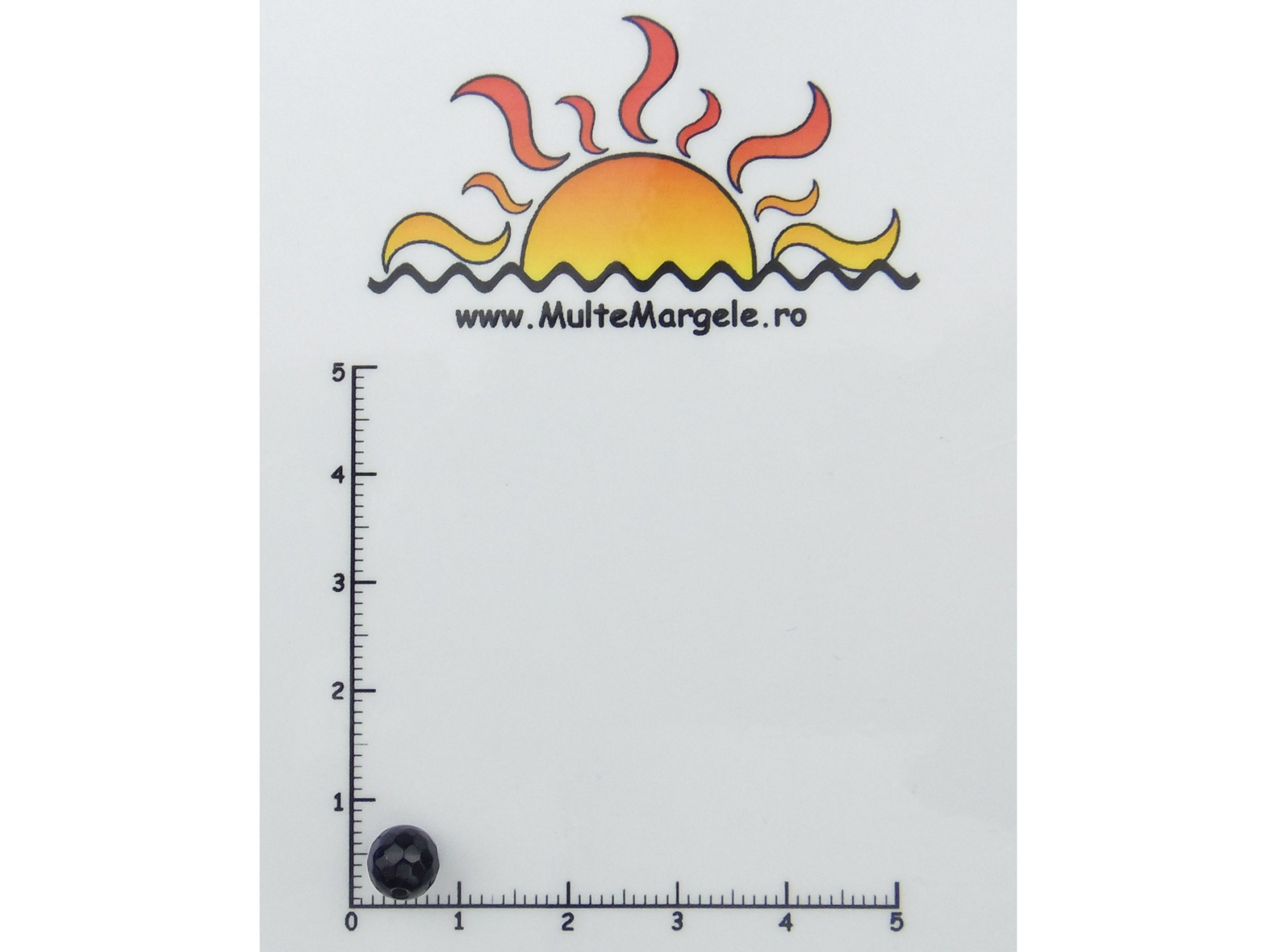 Agat Natural. Diametru: 6mm