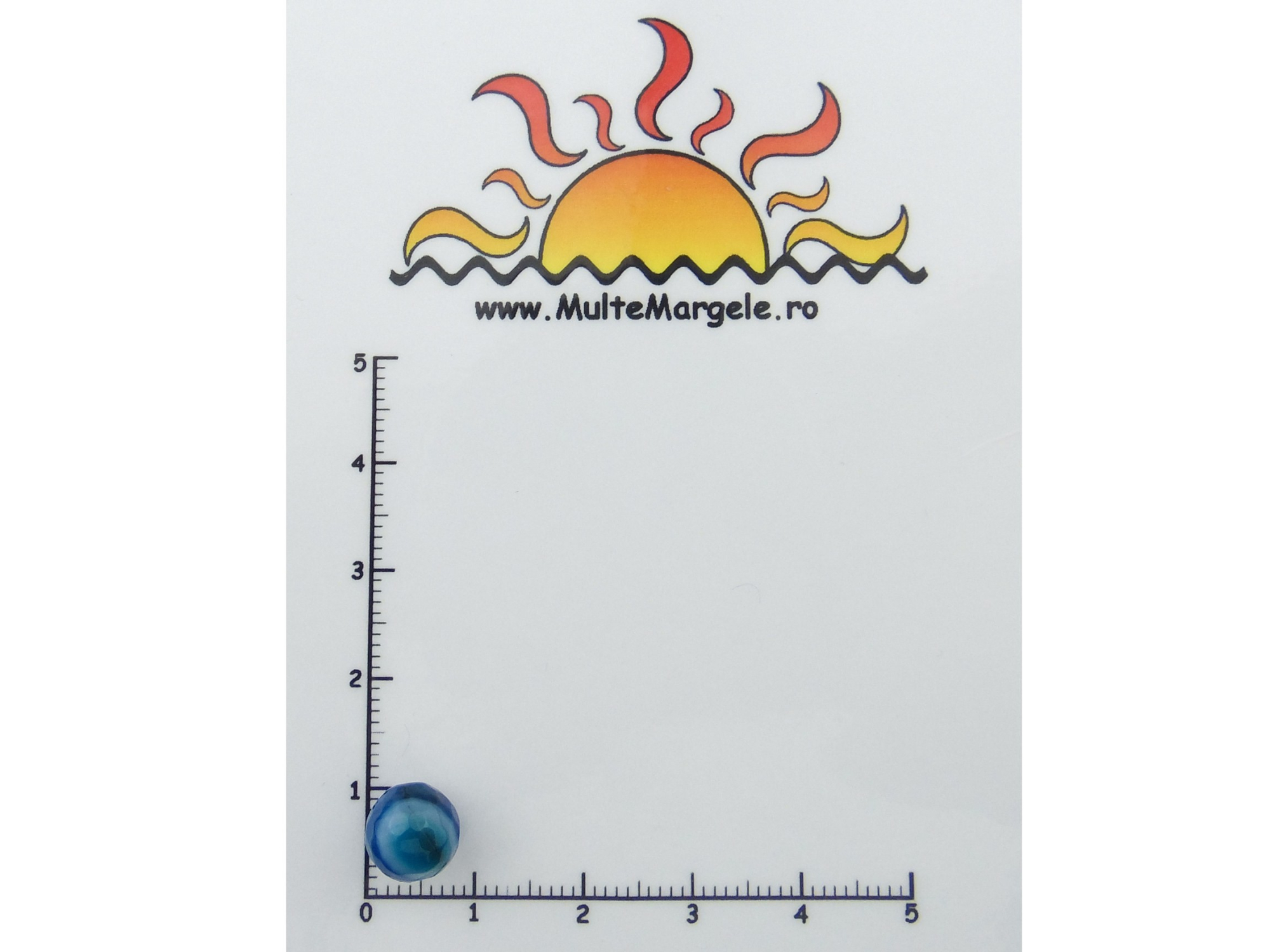 Agat Natural. Diametru: 8mm