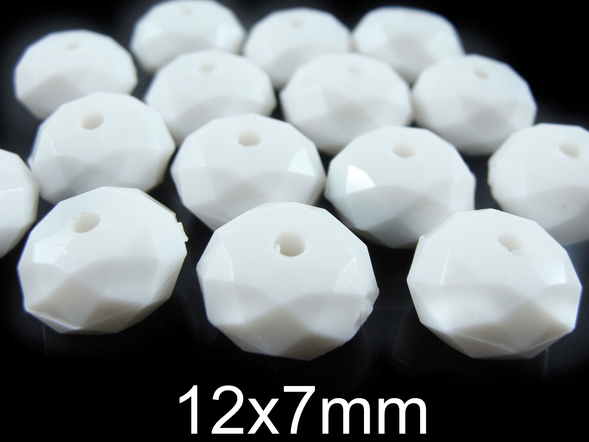 Rondele Acrilice. Dimensiuni: 12x7mm