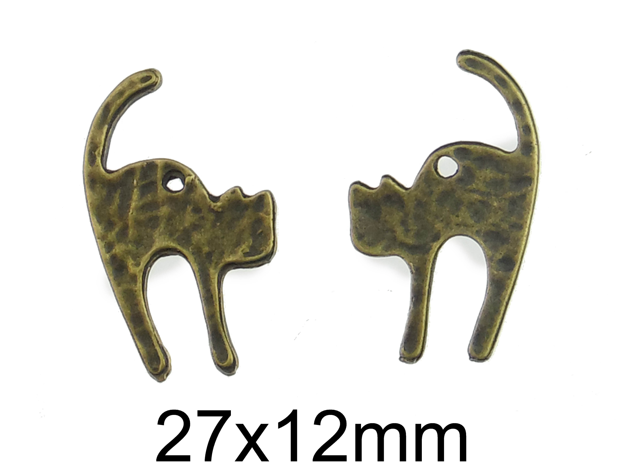 Charm Bronz Pisica