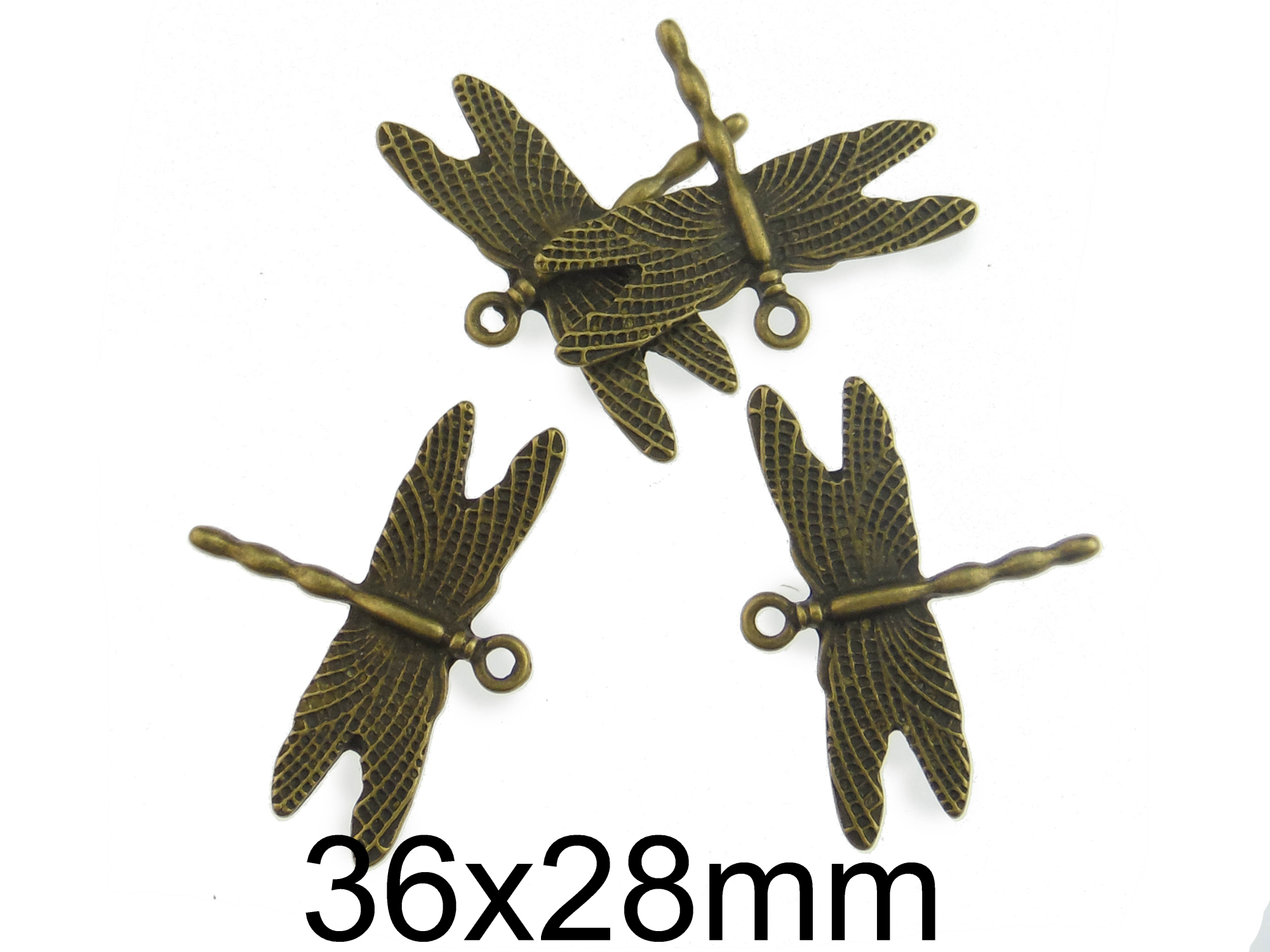 Charm Bronz Libelula