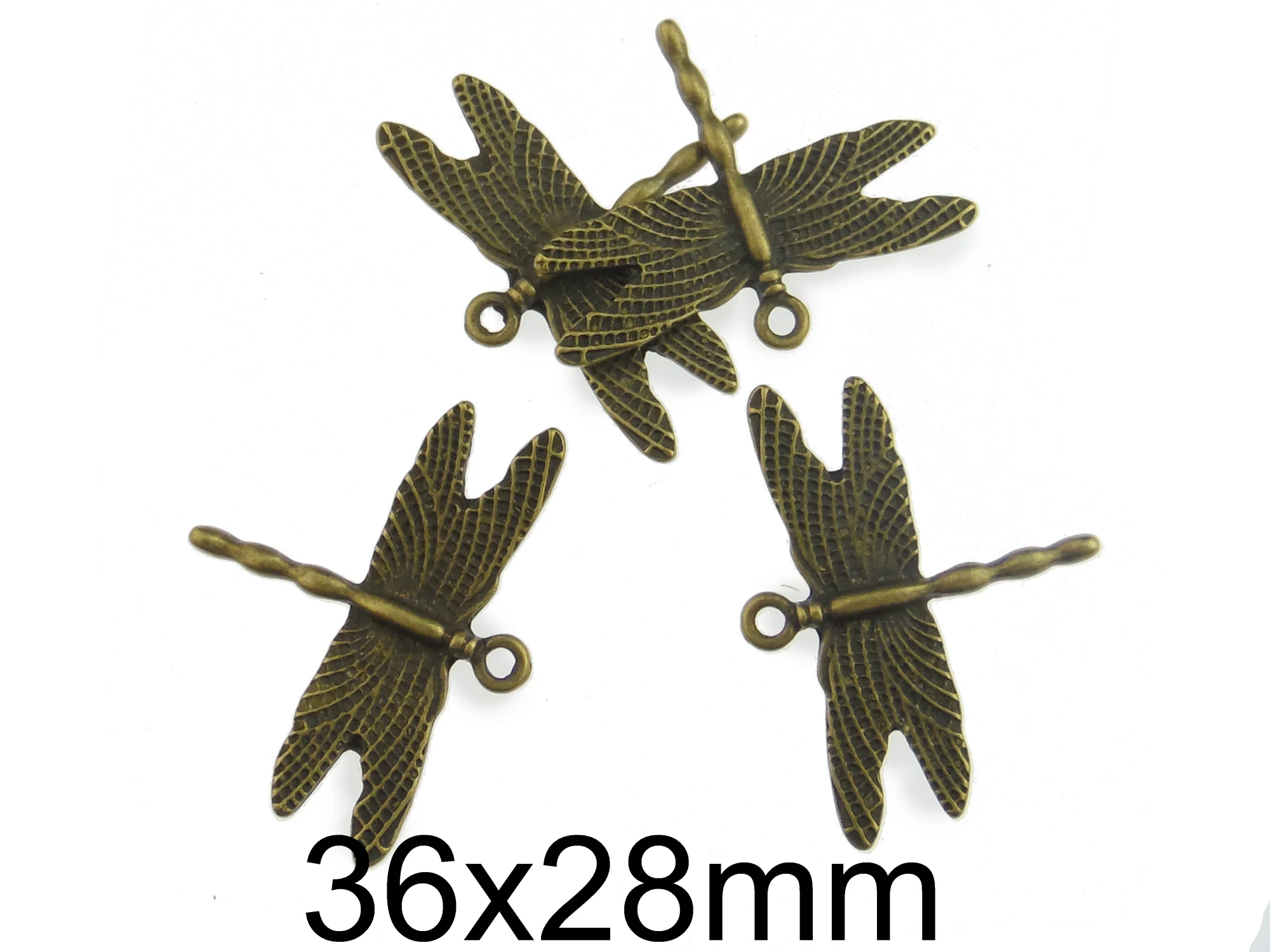 Charm Bronz Libelula
