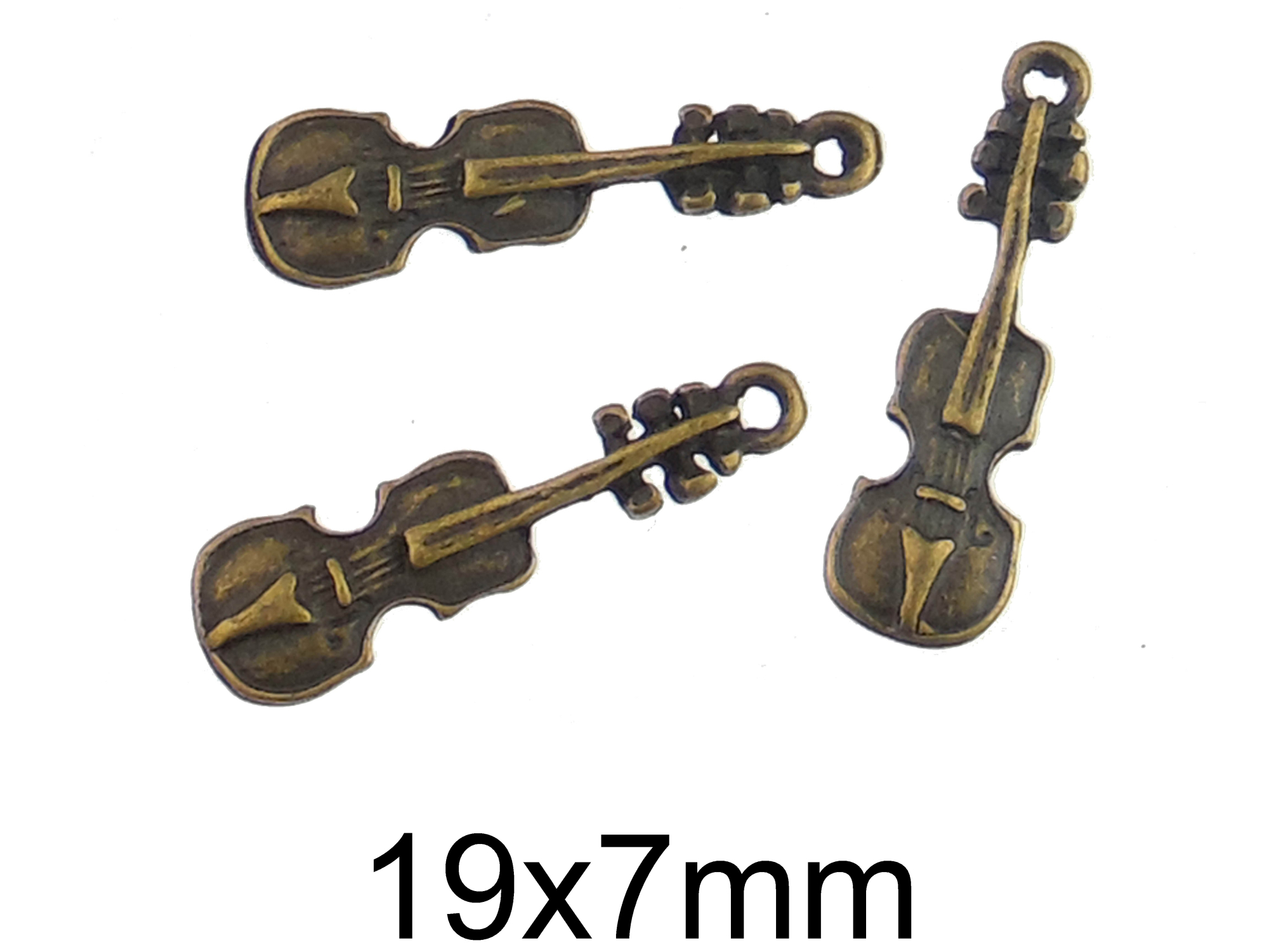 Charm Bronz Vioara