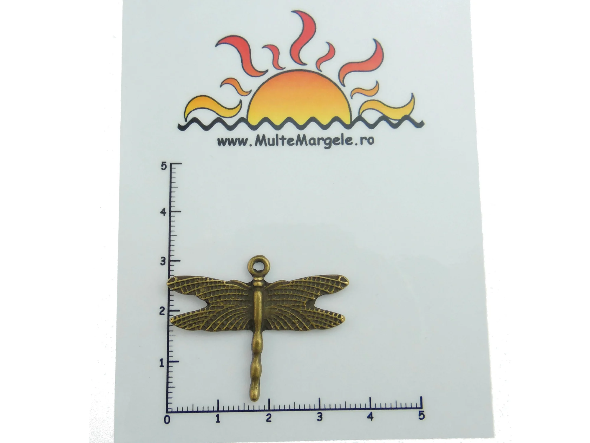 Charm Bronz Libelula