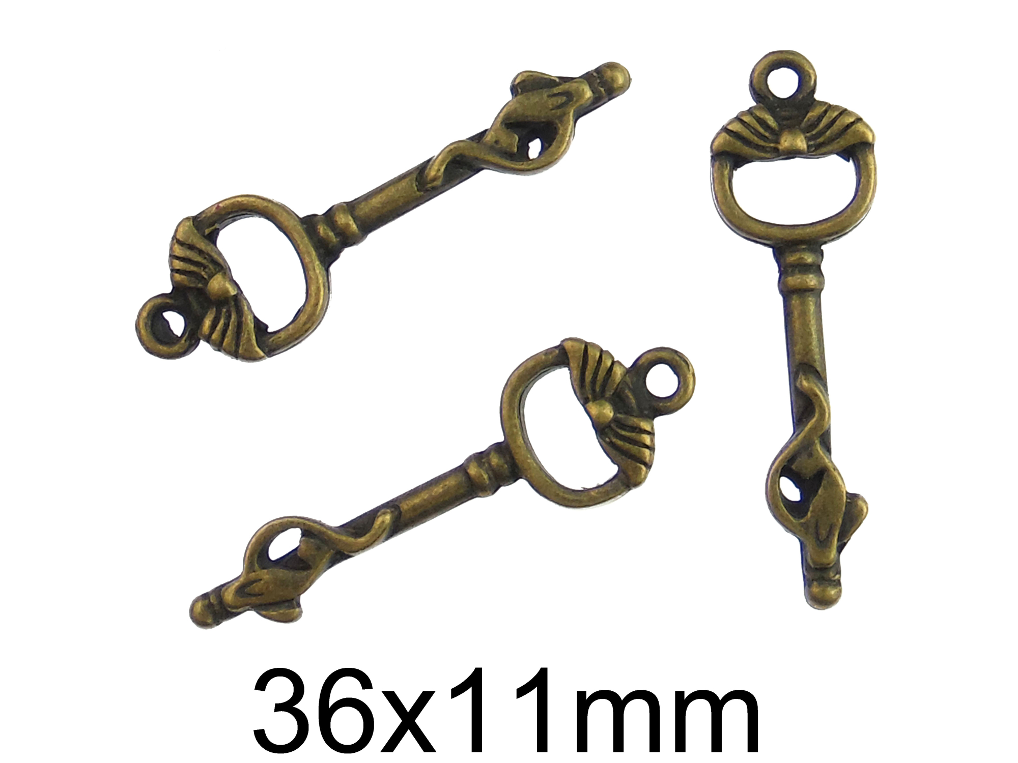 Charm Cheie Bronz