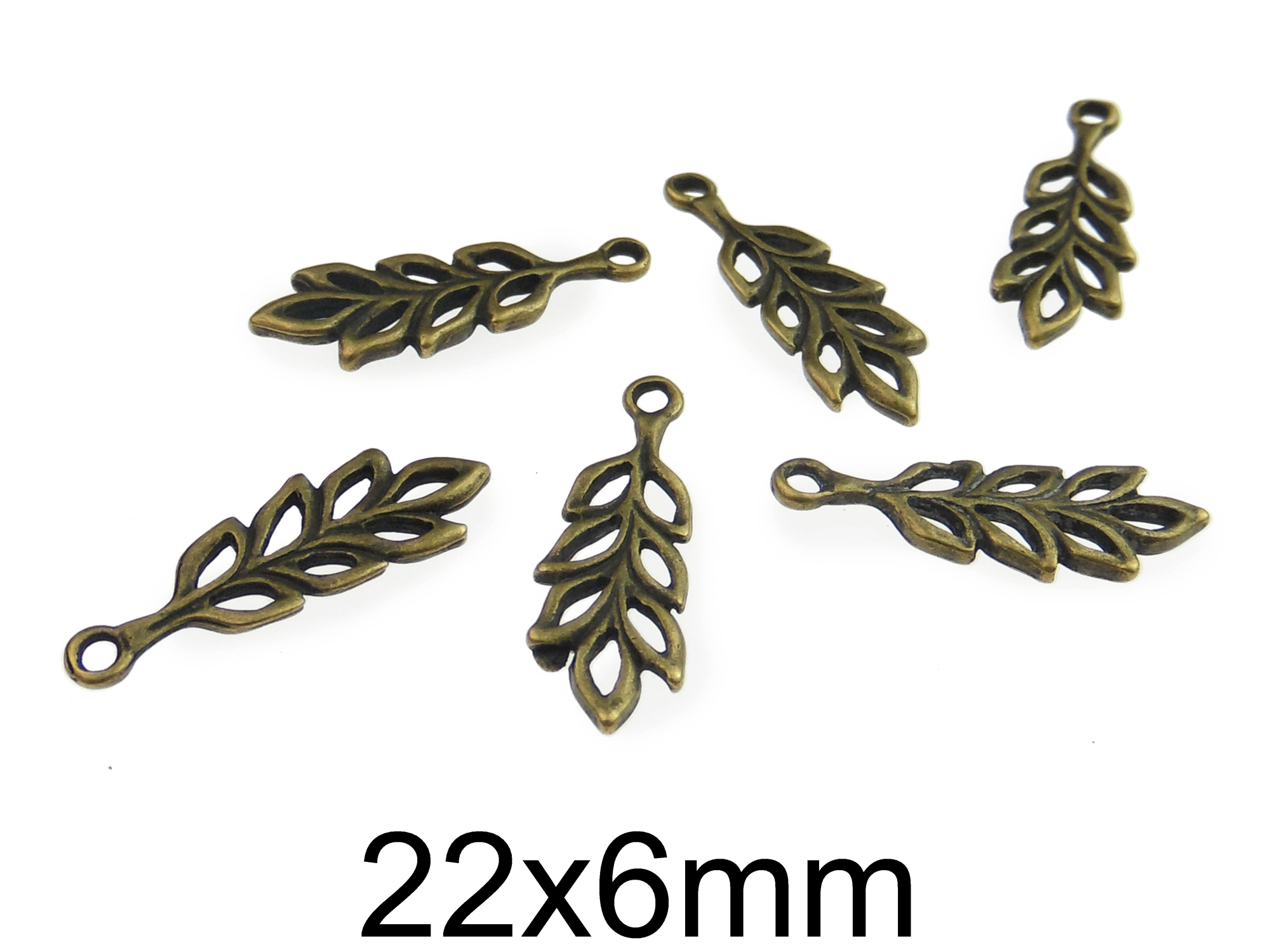 Charm Bronz Frunza