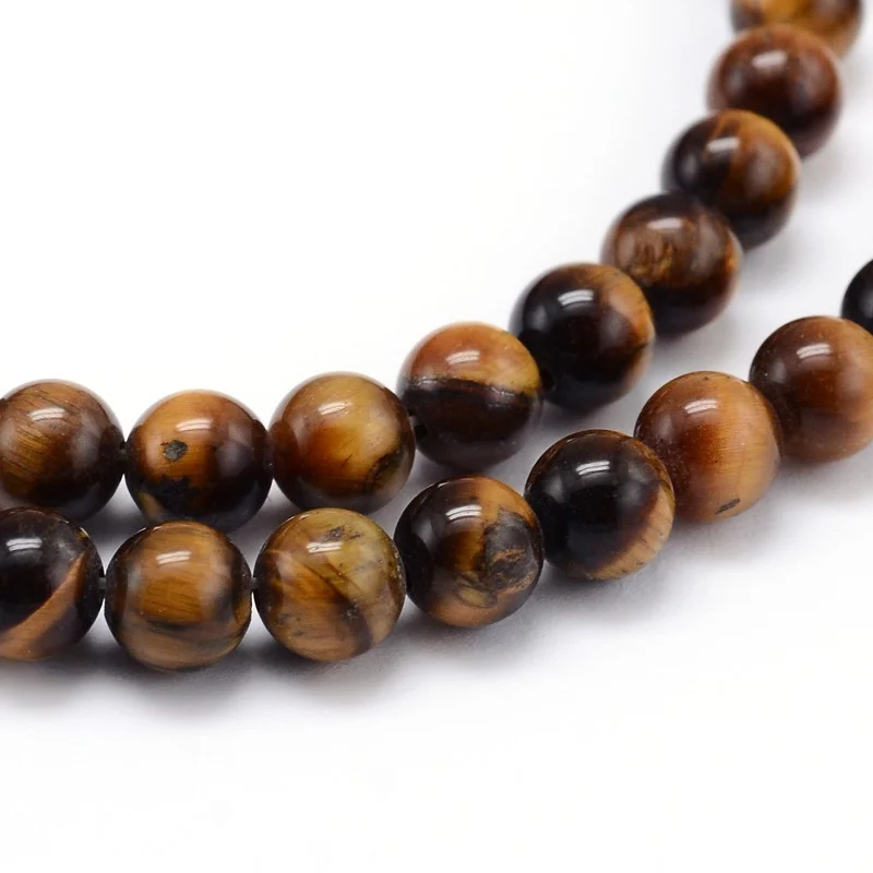 Piatra Tiger Eye naturala, sfera 4mm, grad A