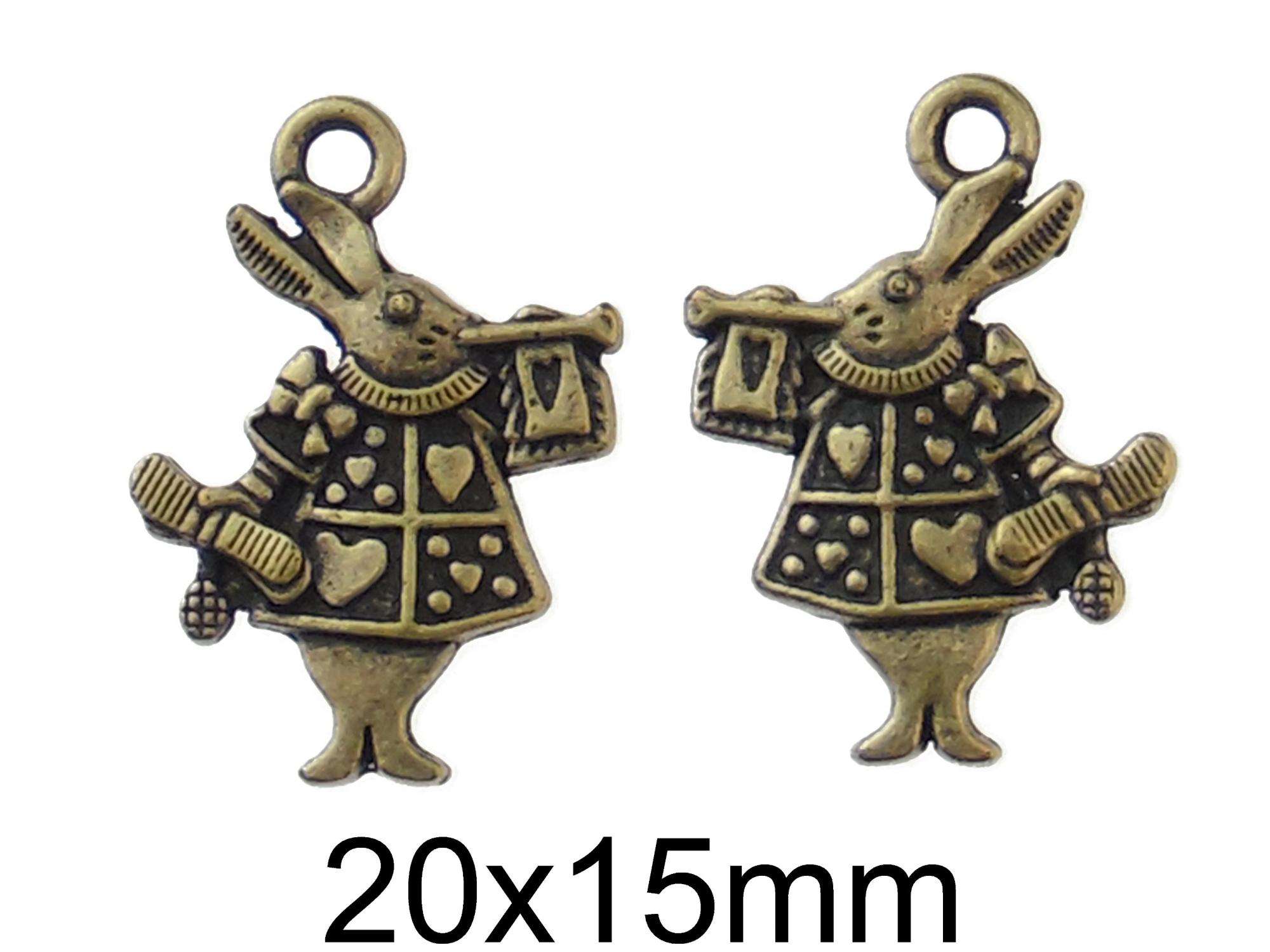 Charm Bronz Iepuras