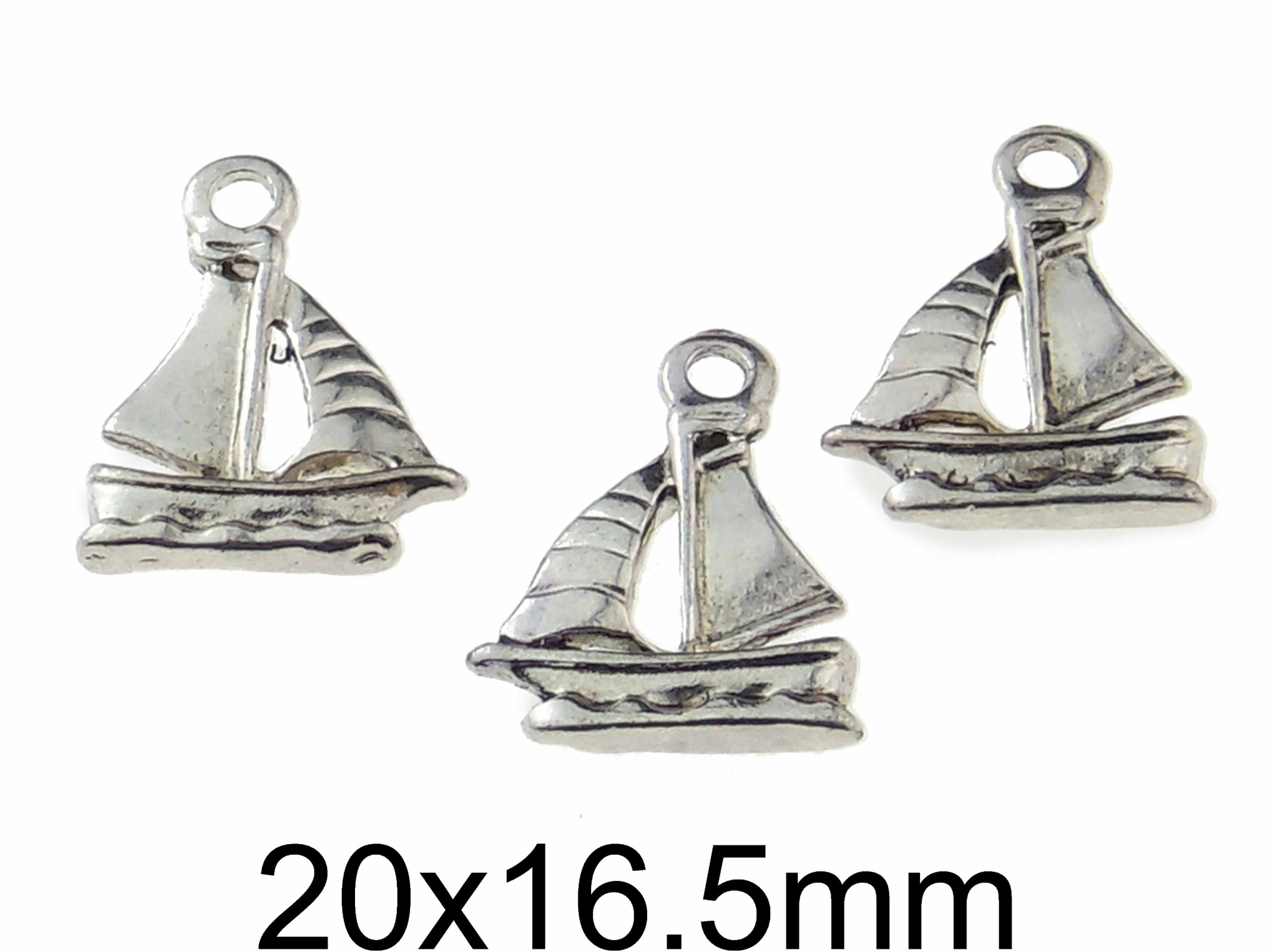 Charm Argint Tibetan Barca