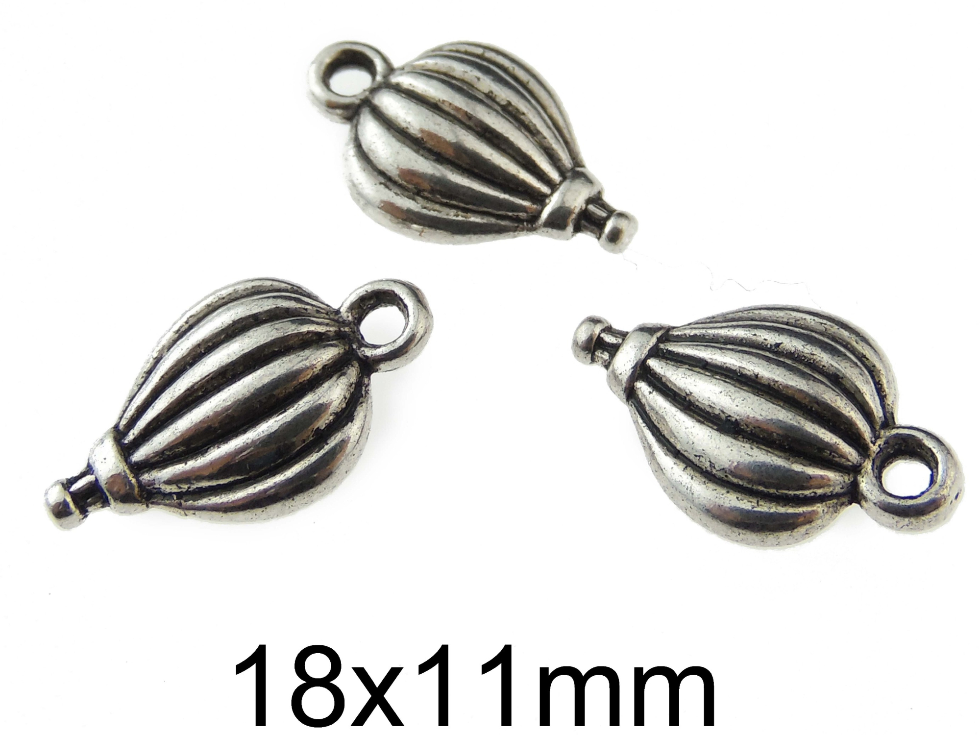 Charm Balon Argint Tibetan