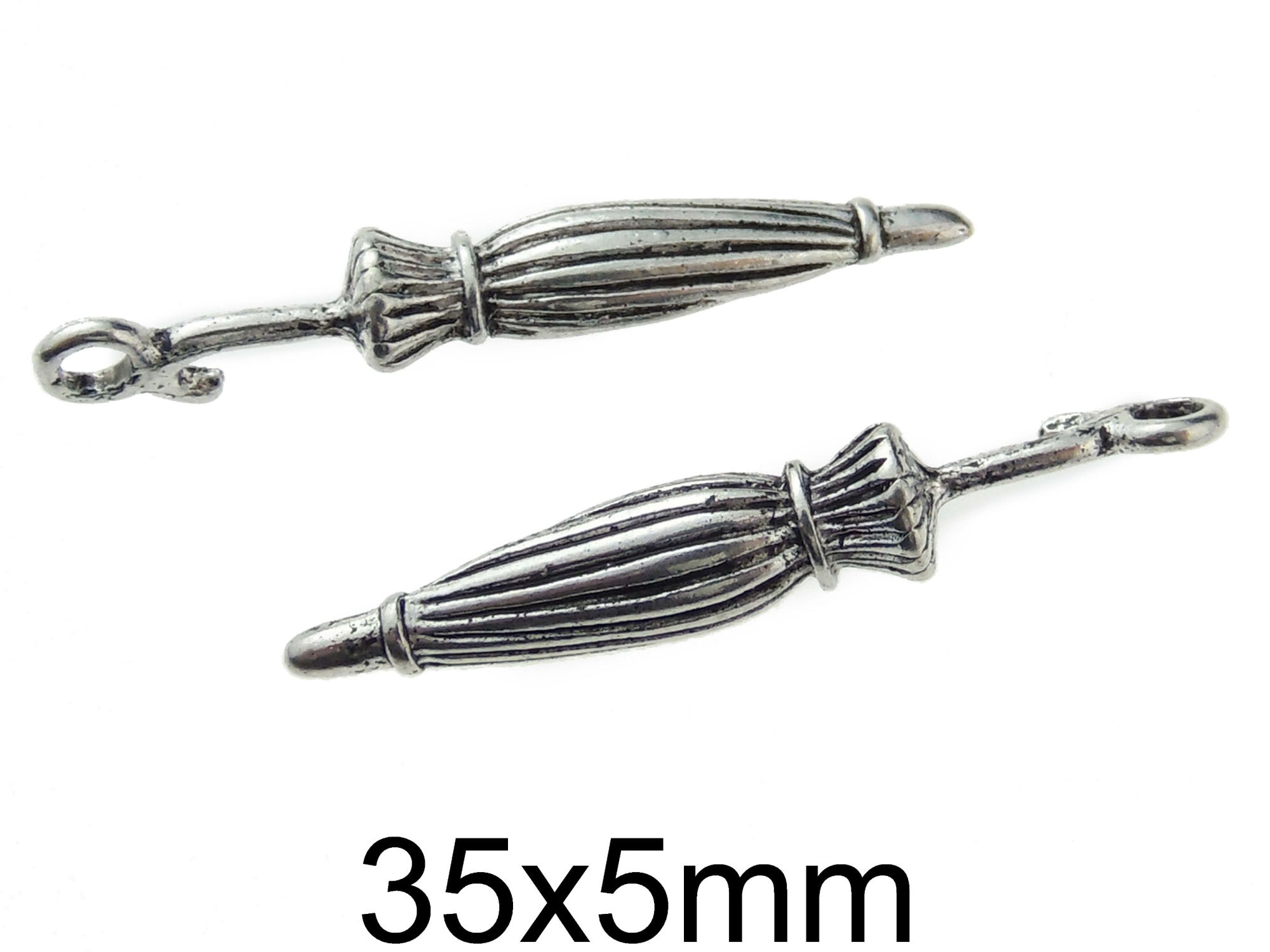 Charm Umbrela Argint Tibetan