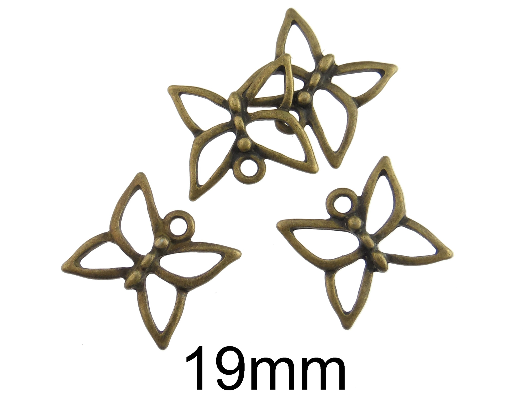 Charm Fluture Bronz