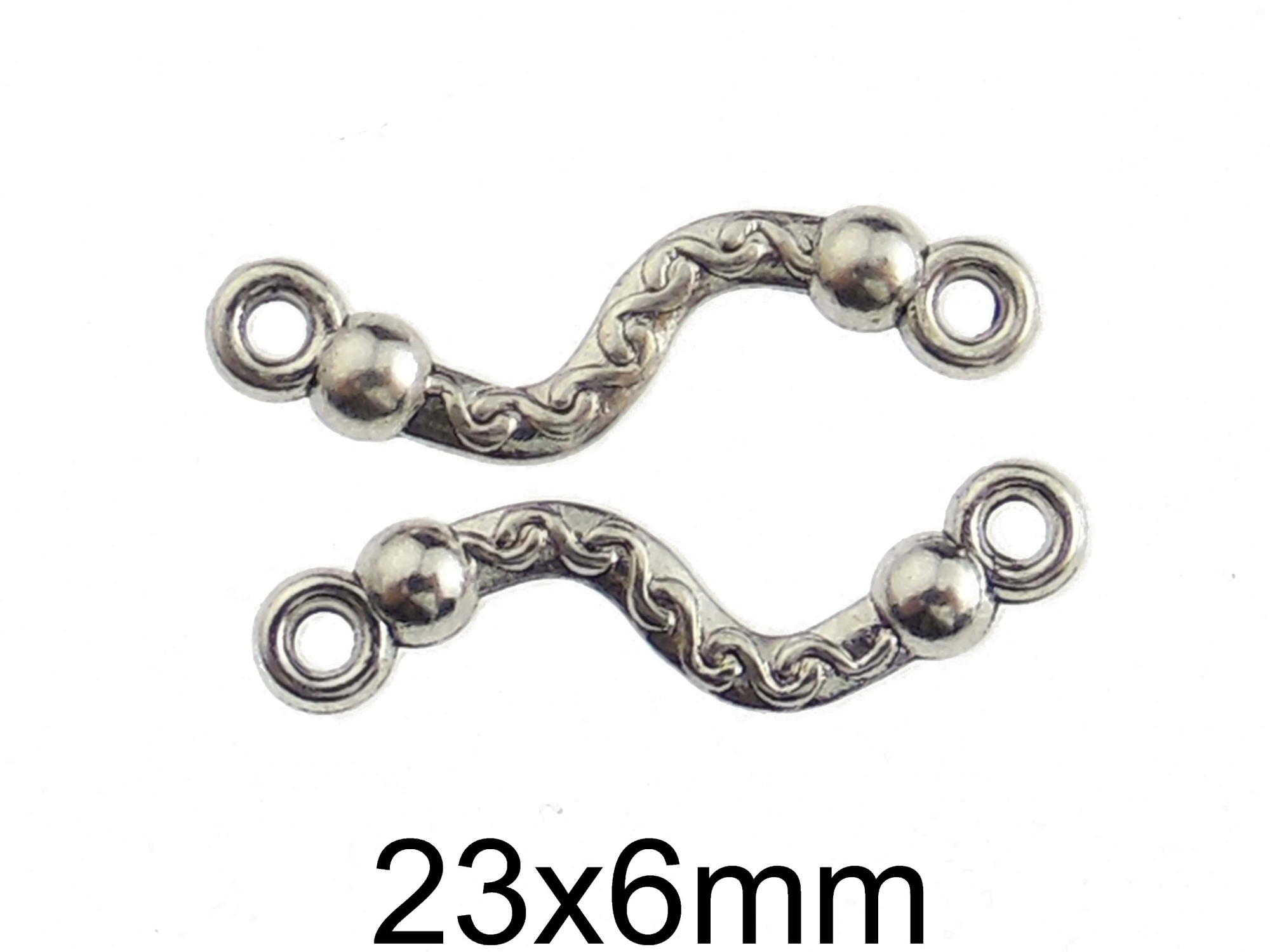 Charm/Link Argint Tibetan