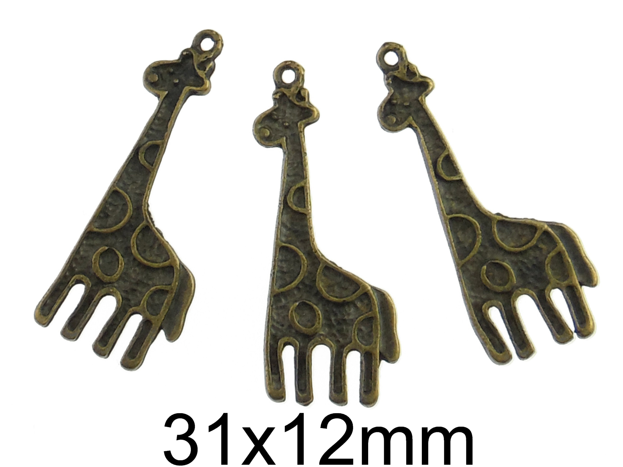 Charm Girafa Bronz
