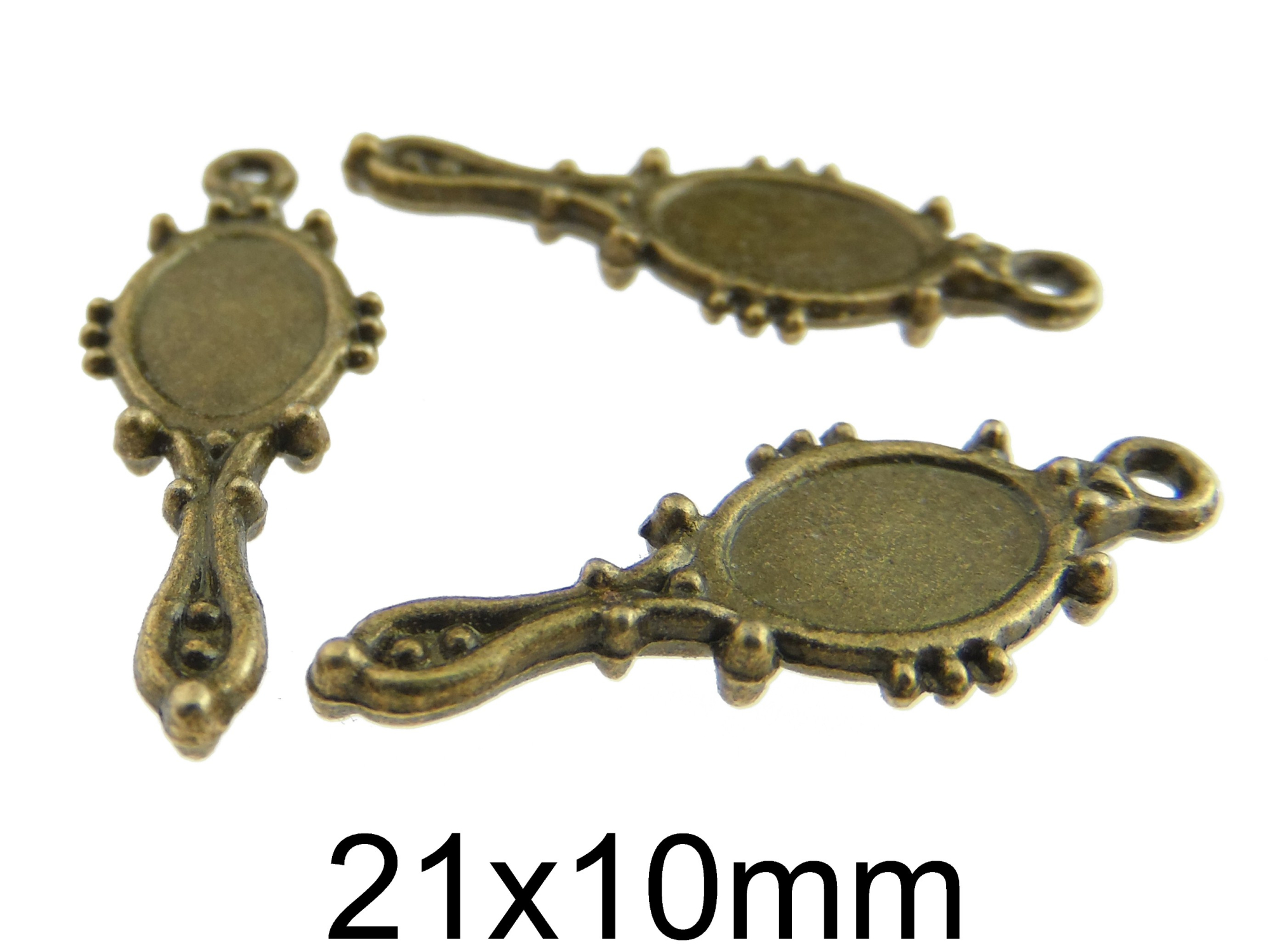 Charm Oglinda Bronz