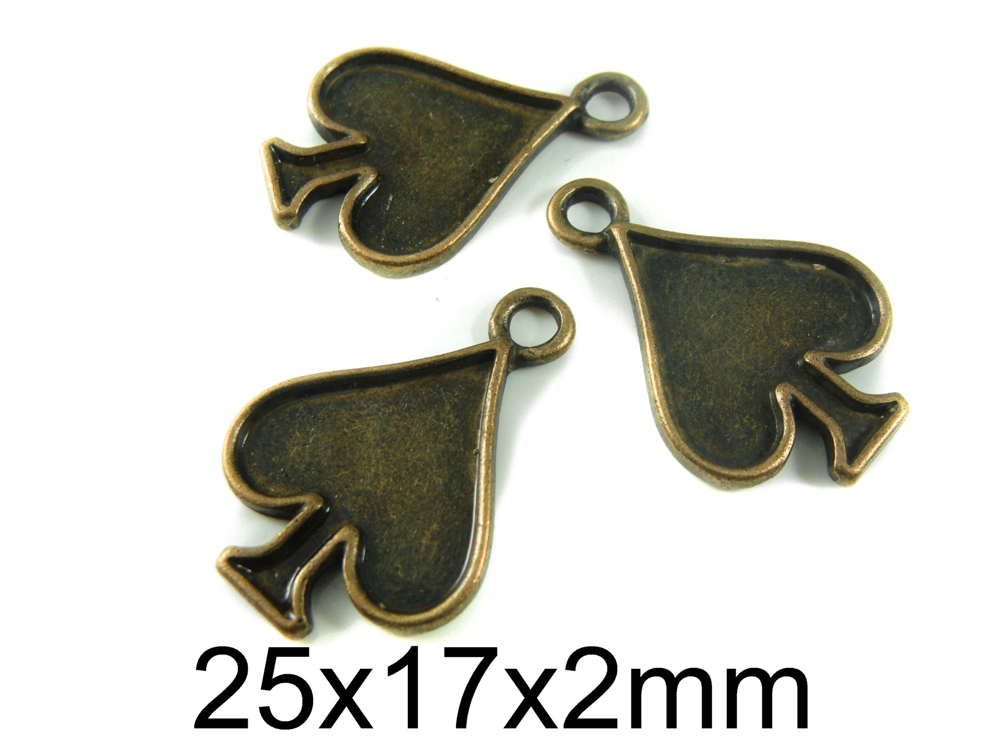 Baza cabochon. Dimensiuni: 25x17mm