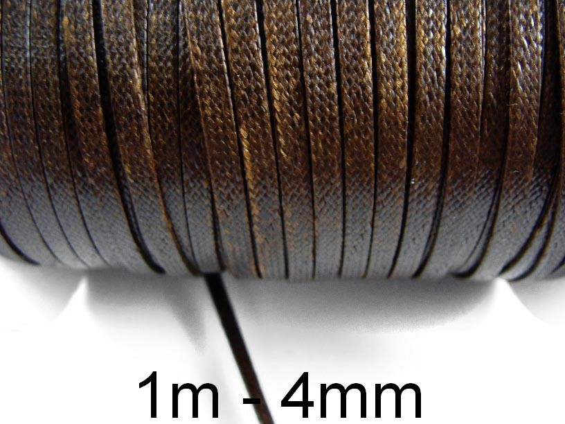 (1m)Snur Cerat Polyester. Latime: 4mm.