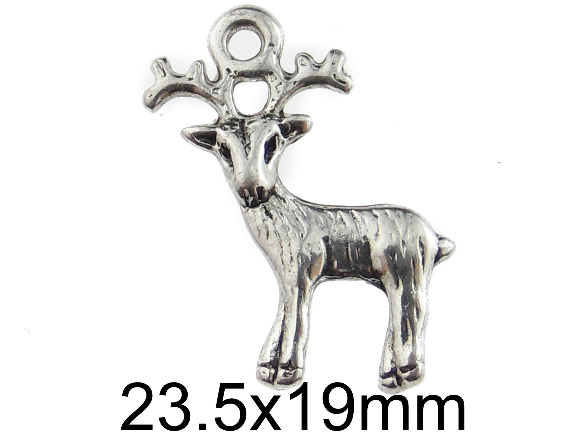 Charm Ren 23.5x19mm - xmas029