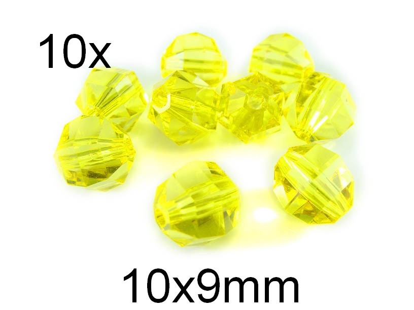 (10b)Margele Acrilice 10x9mm