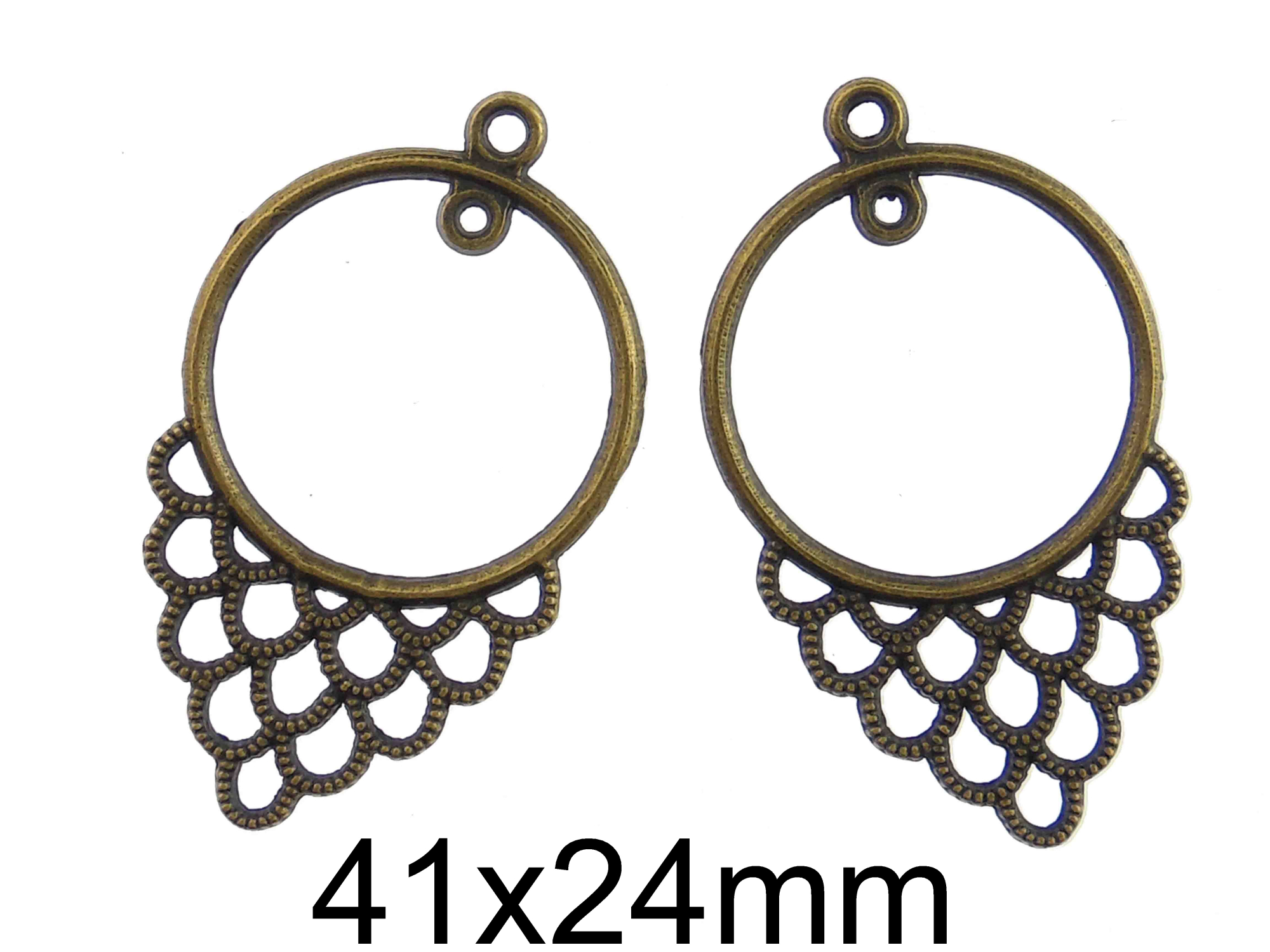 Candelabru Bronz 41x24mm