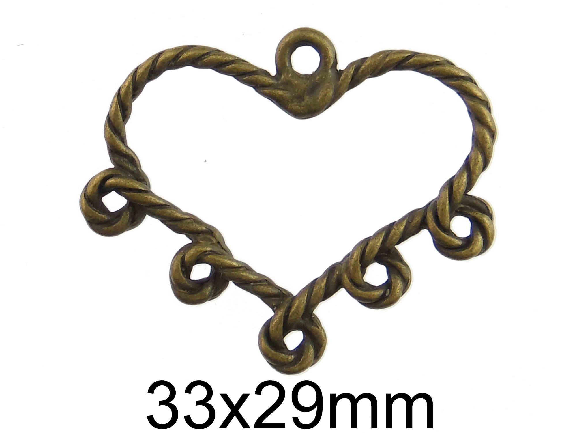Candelabru bronz 29x33mm