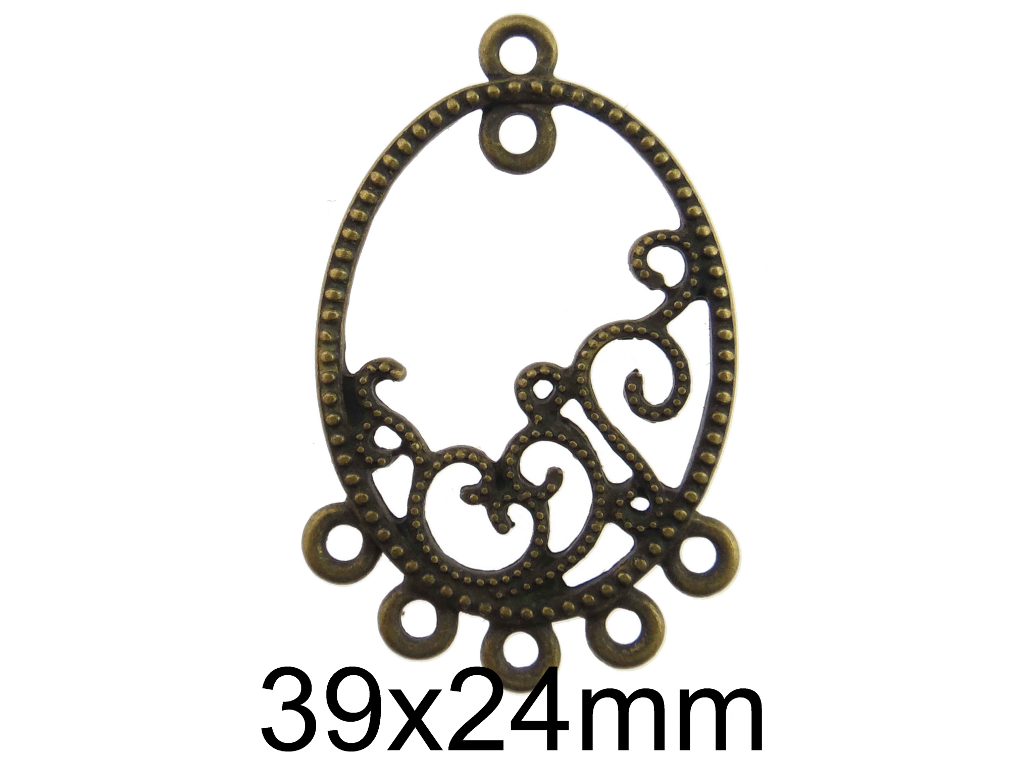 Candelabru Bronz 39x24mm