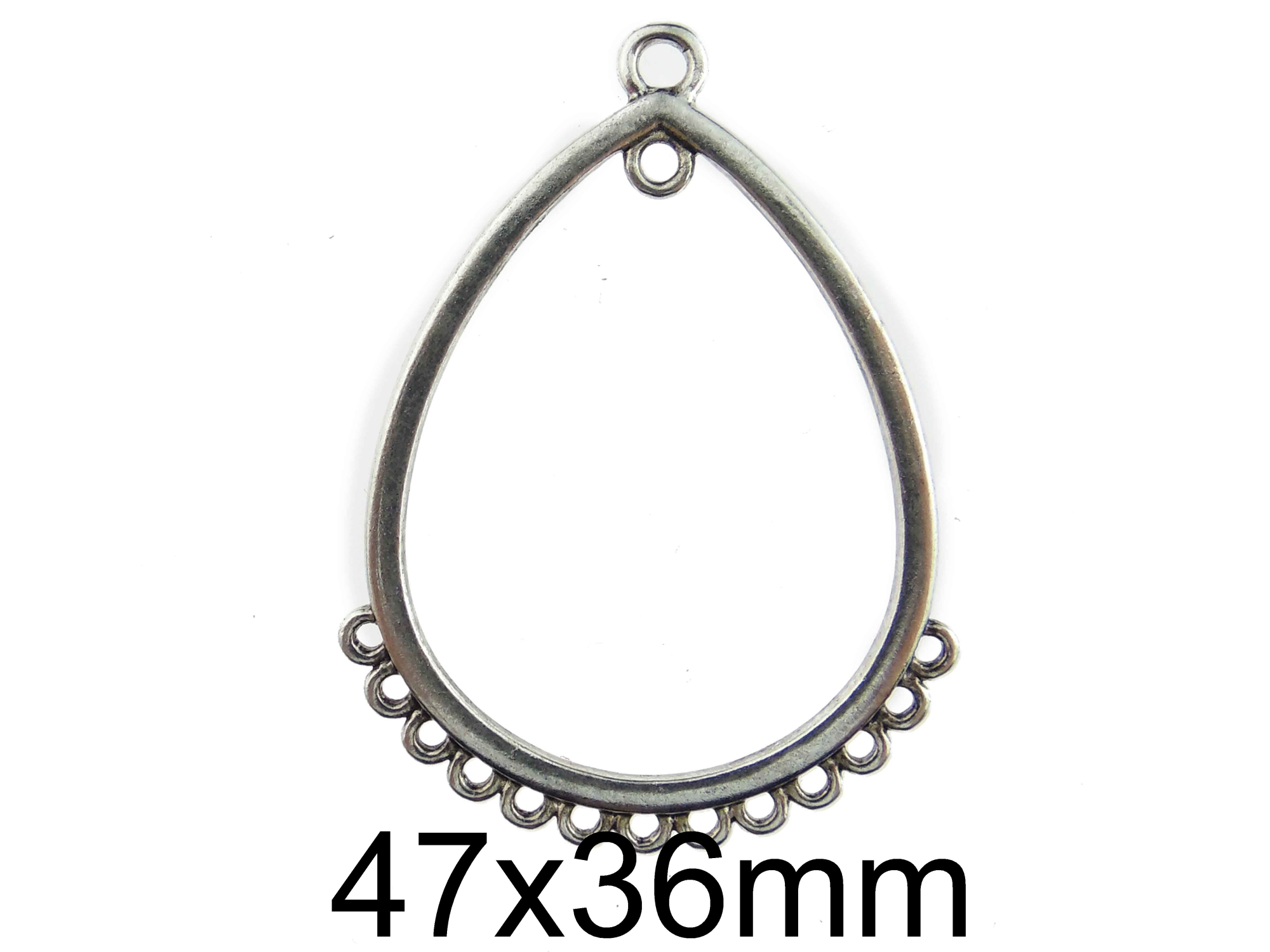 Candelabru Argintiu 47x36mm