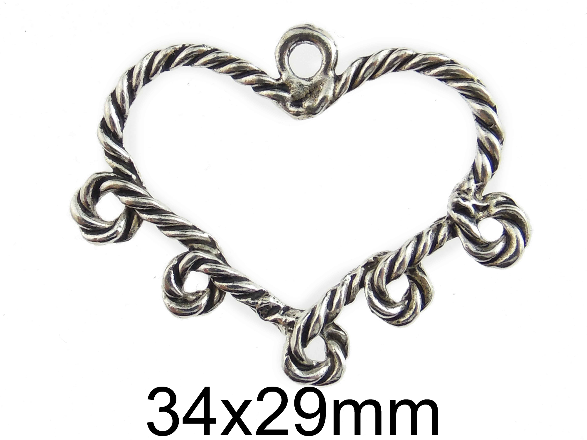 Candelabru Argintiu 29x34mm