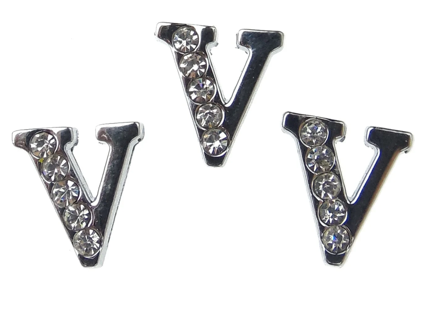 Slide Charm Litera "V"