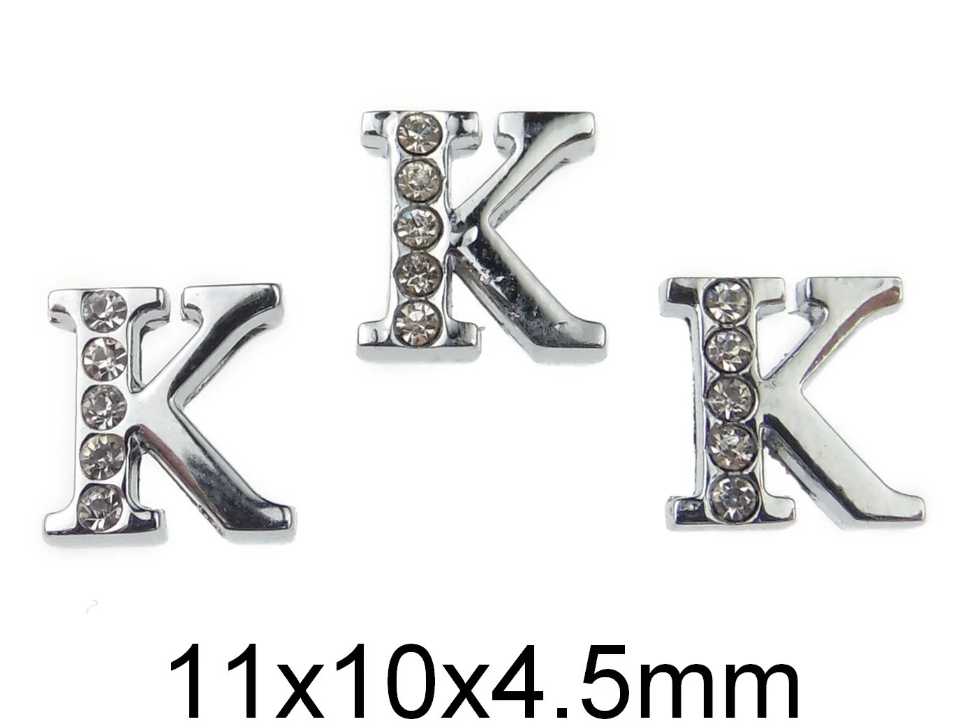 Slide Charm Litera "K"