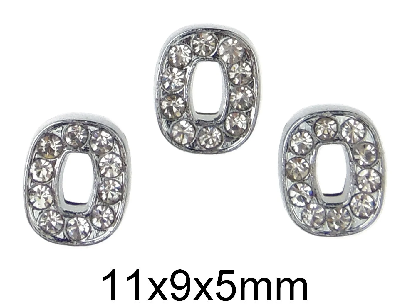 Slide Charm Litera "O"