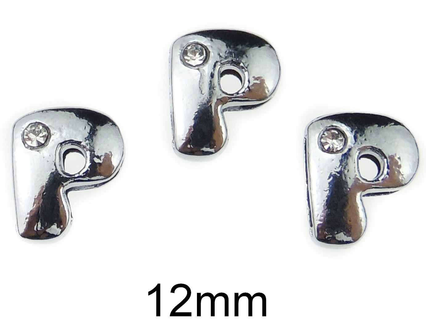 Slide Charm Litera "P"
