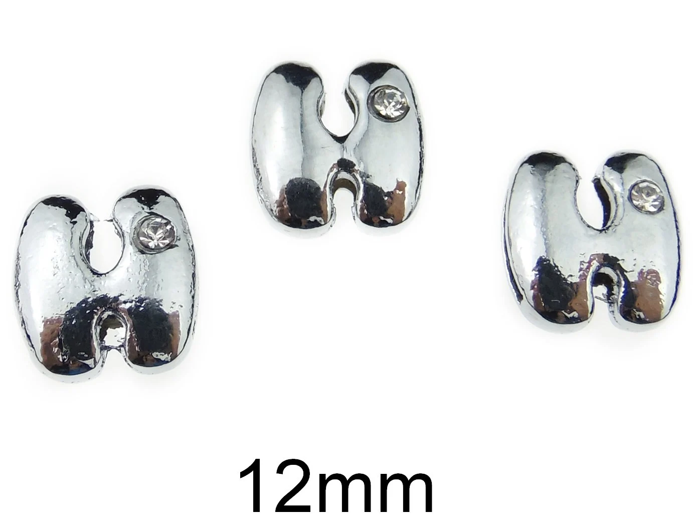 Slide Charm Litera "H"