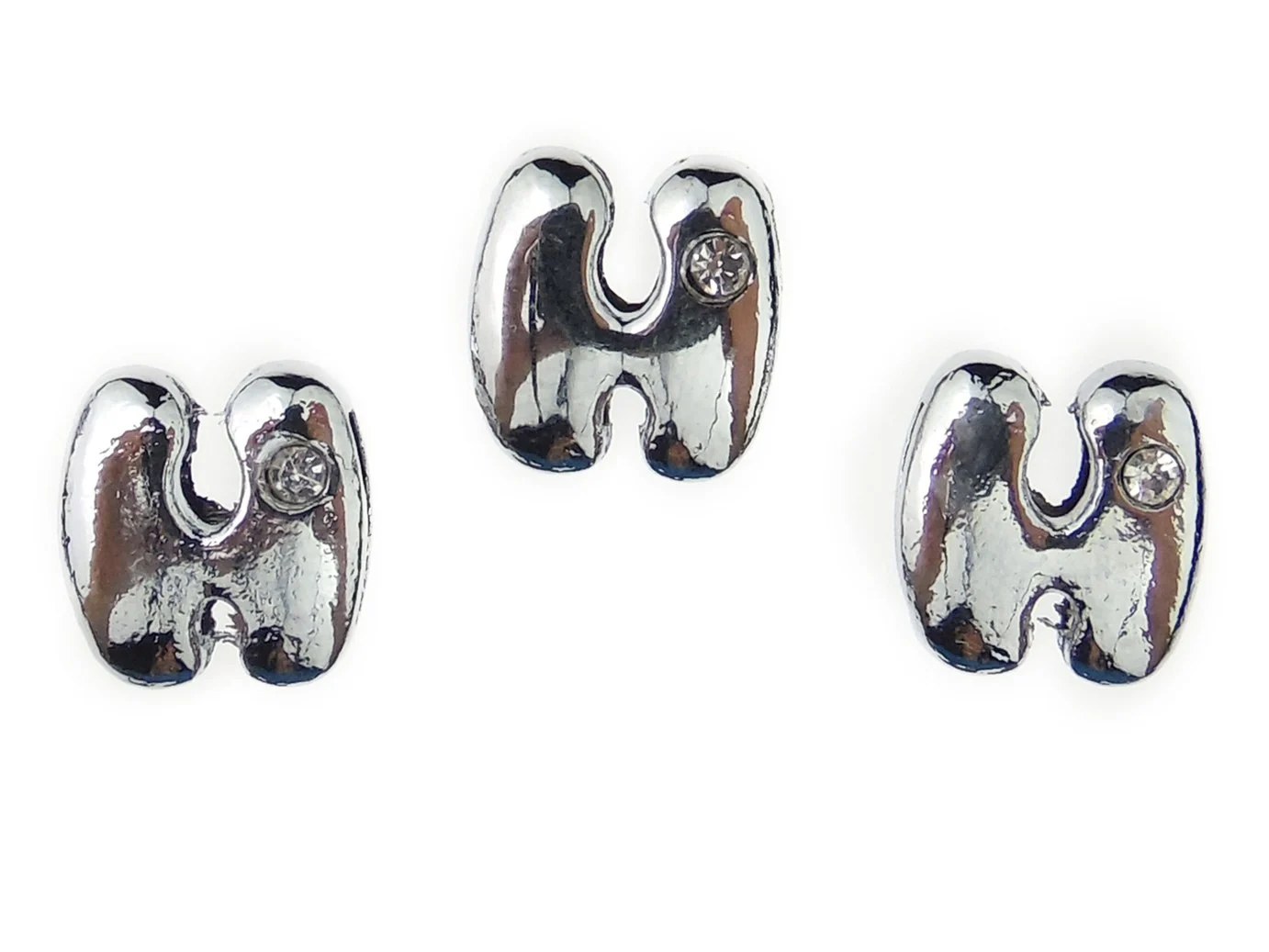 Slide Charm Litera "H"