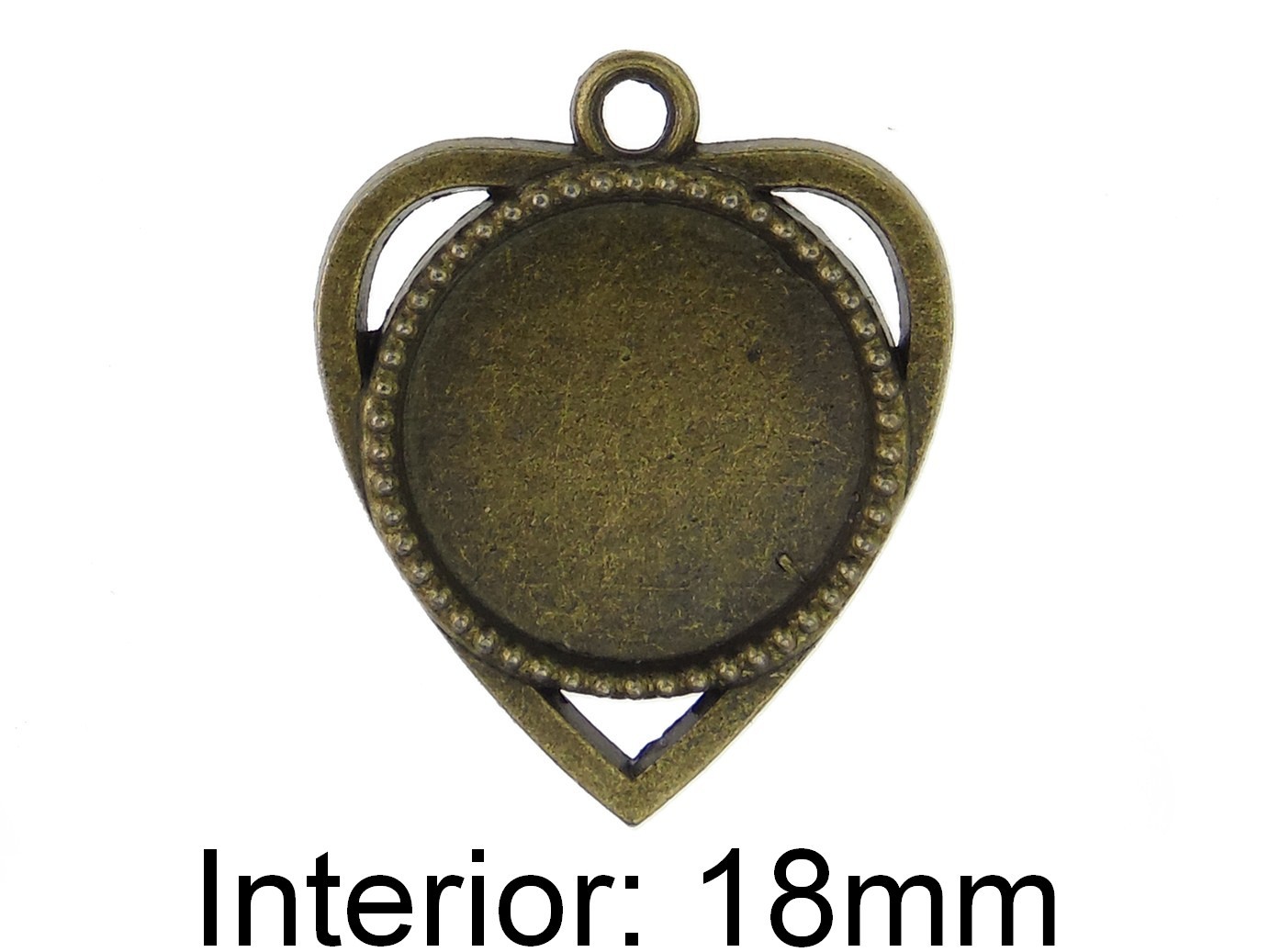 Baza cabochon. Interior platou: 18mm