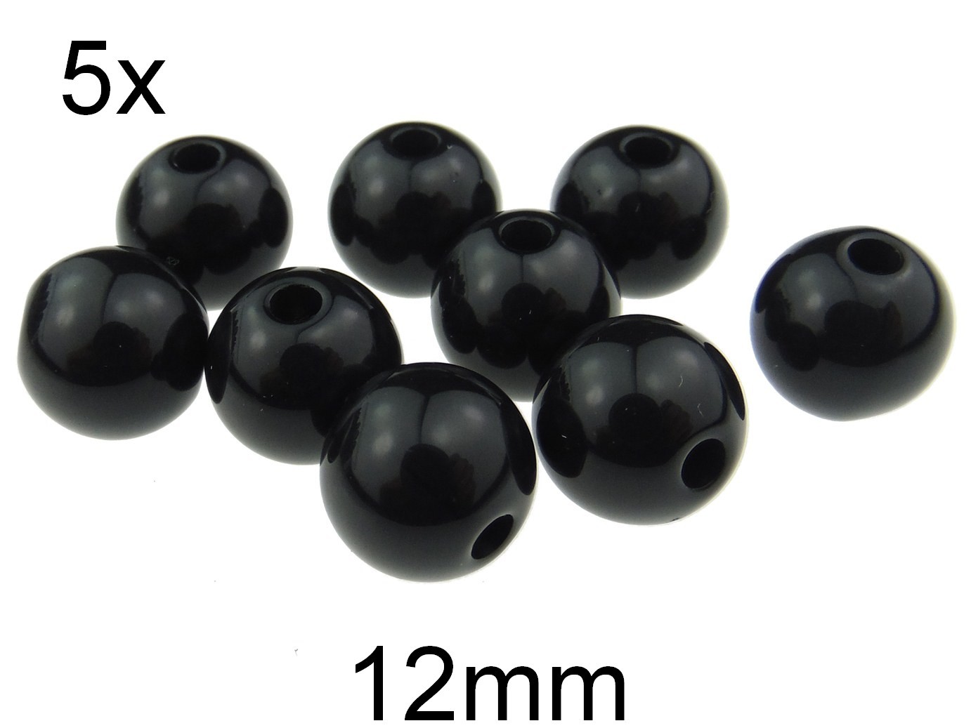 (5b)Margele Acrilice. Diametru: 12mm