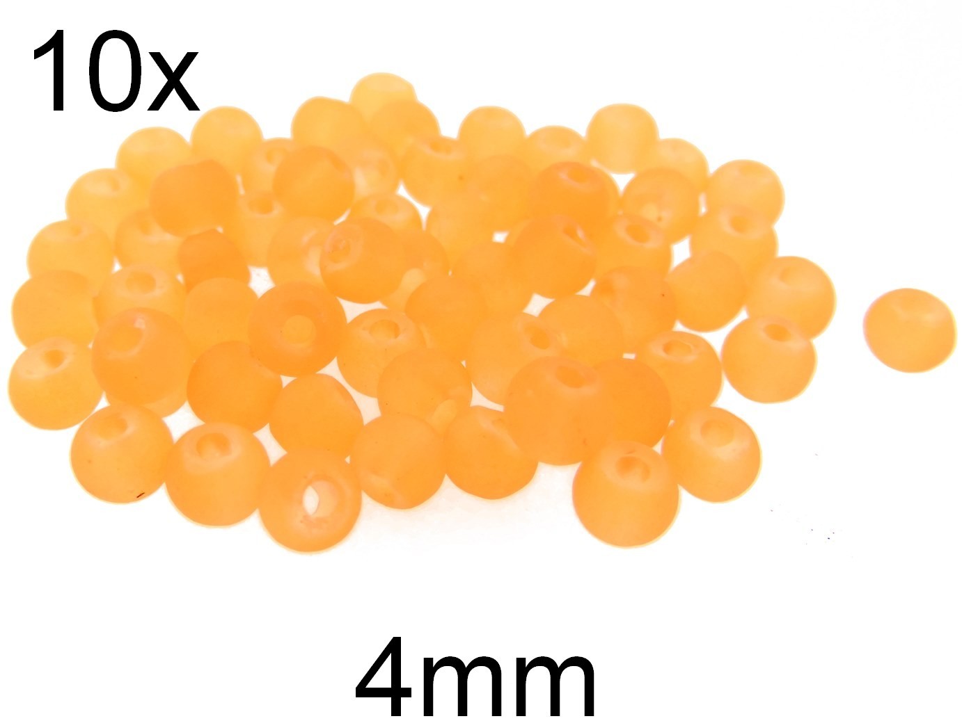 (10b)Margele Frosted 4mm