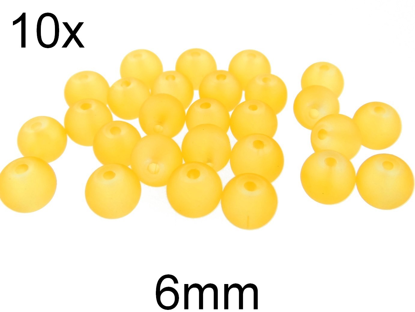 (10b)Margele Frosted 6mm