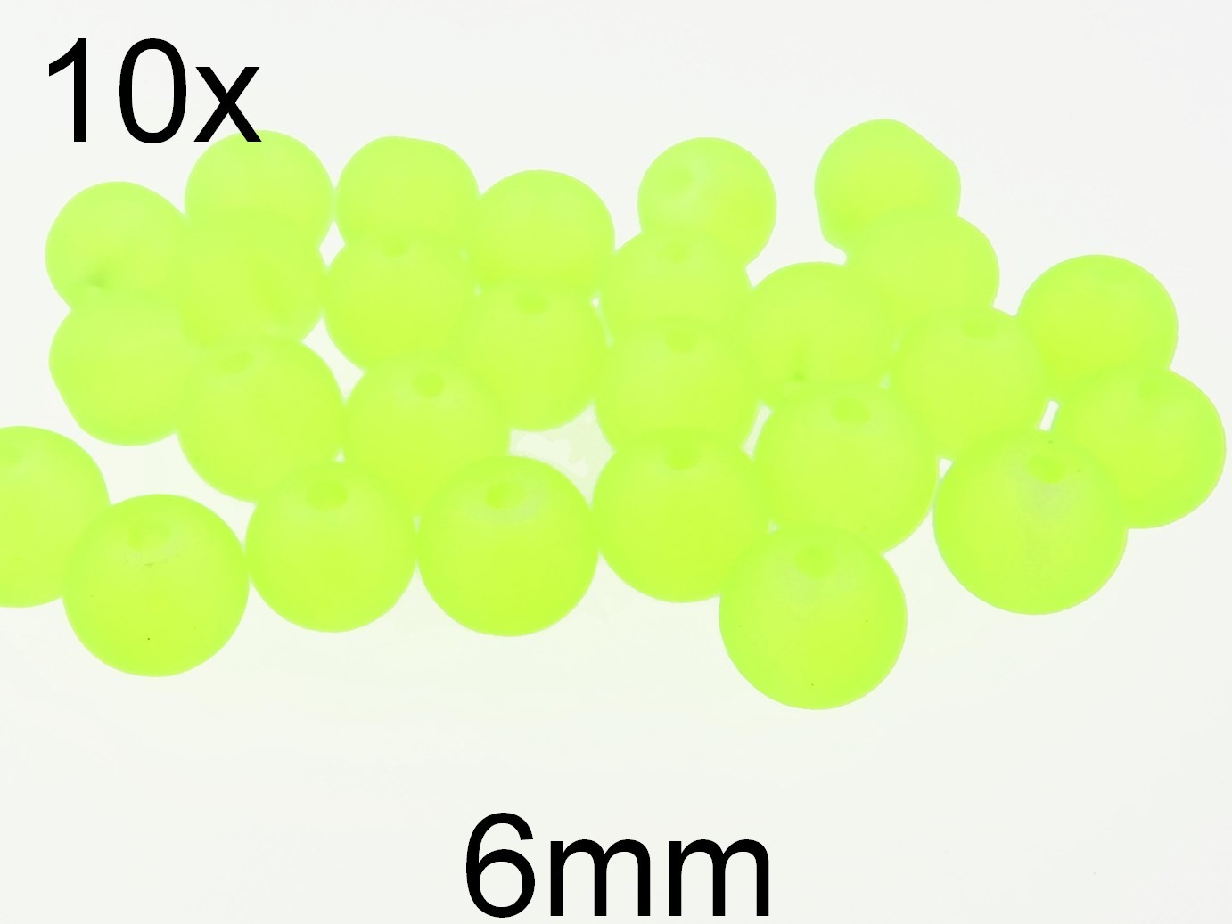 (10b)Margele Frosted 6mm