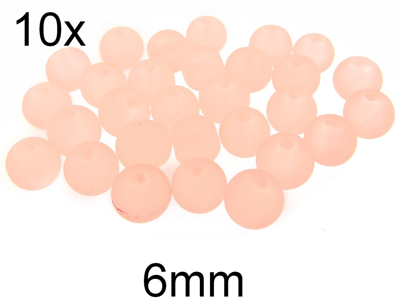 (10b)Margele Frosted 6mm