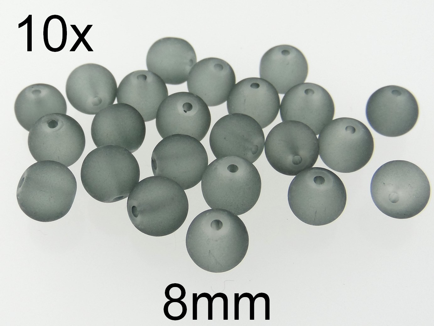 (10b)Margele Frosted 8mm