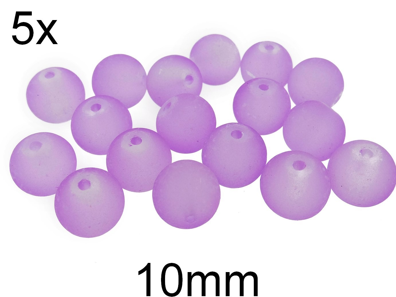 (5b)Margele Frosted 10mm