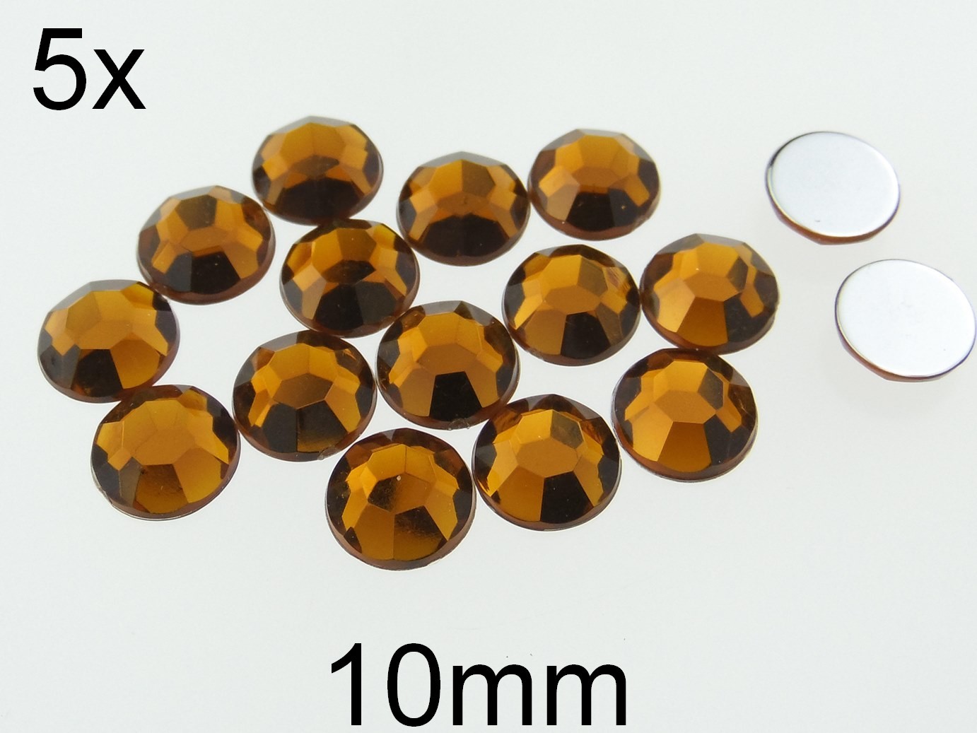 (5b)Strasuri acrilice. Diametru: 10mm